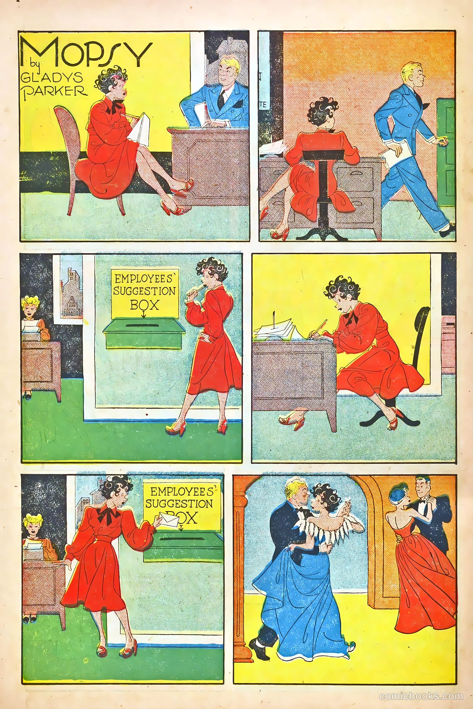 Mopsy #11 (1950) — page 34 of 36