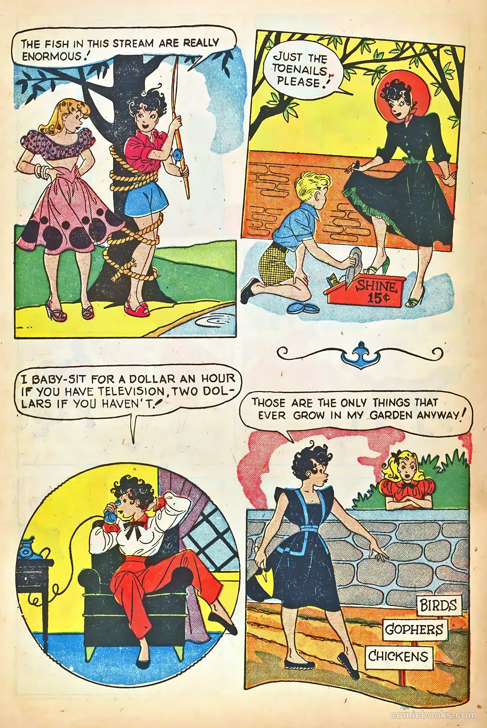 Mopsy #11 (1950) — page 32 of 36