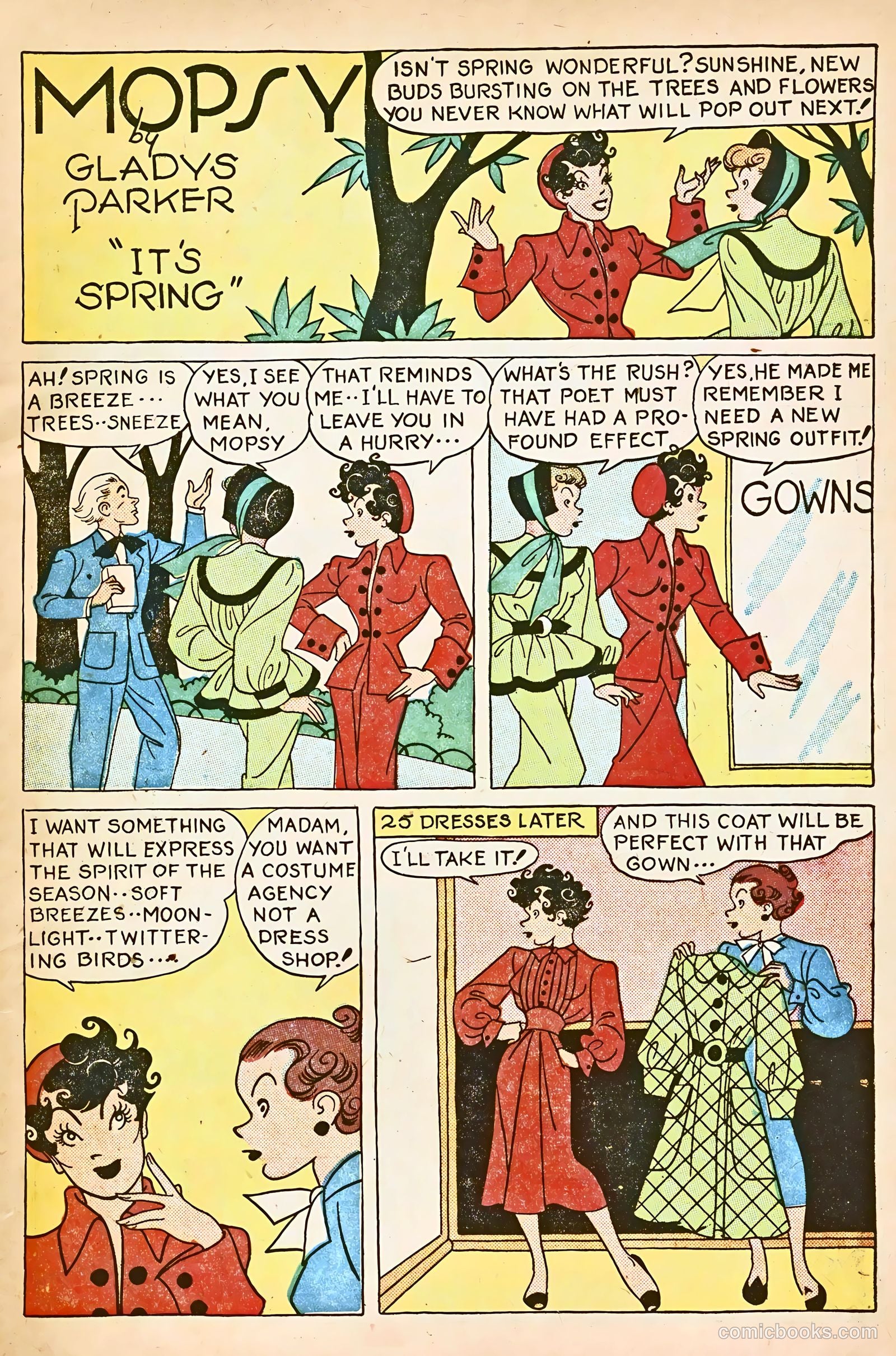 Mopsy #12 (1950) — page 3 of 36