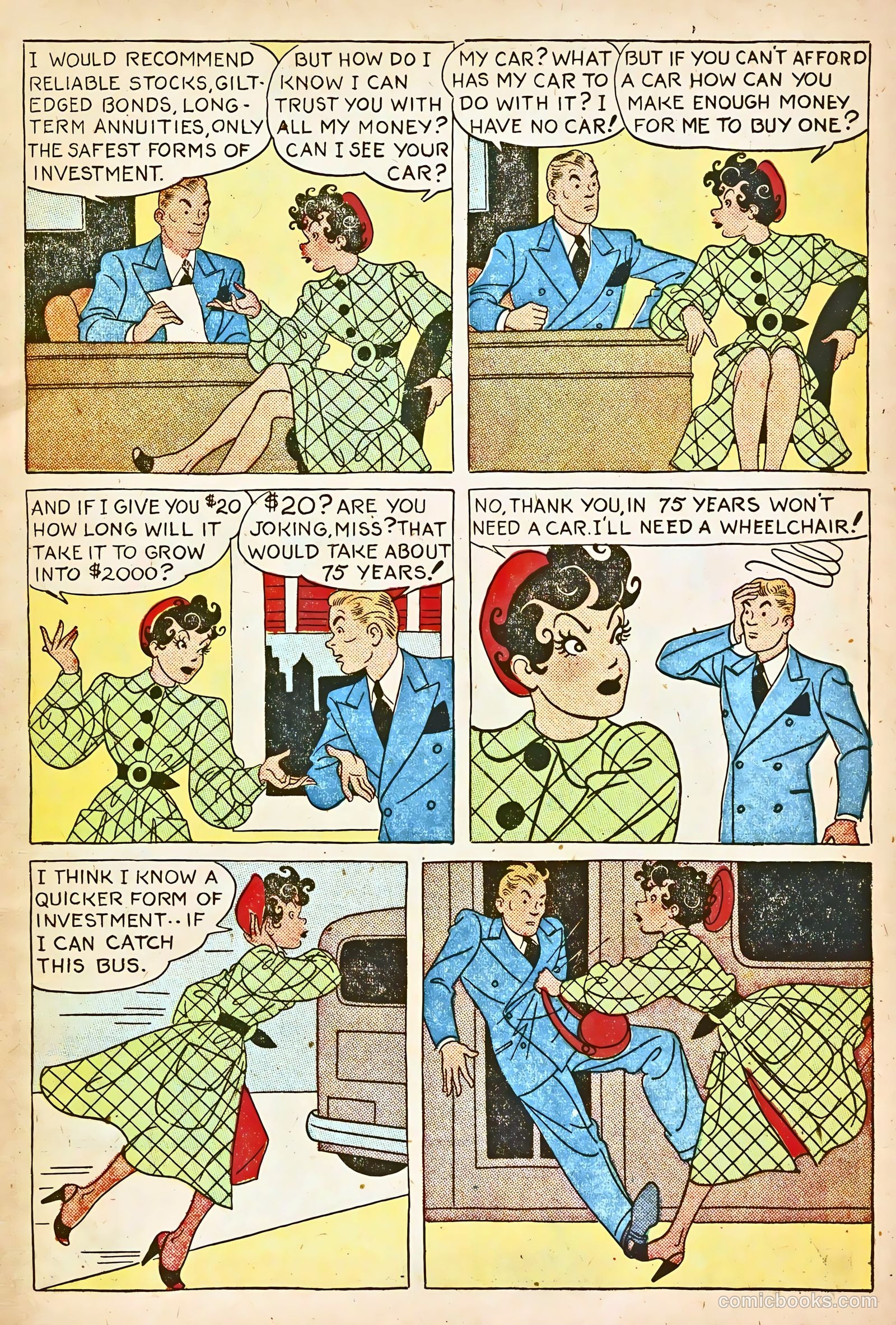 Mopsy #12 (1950) — page 5 of 36