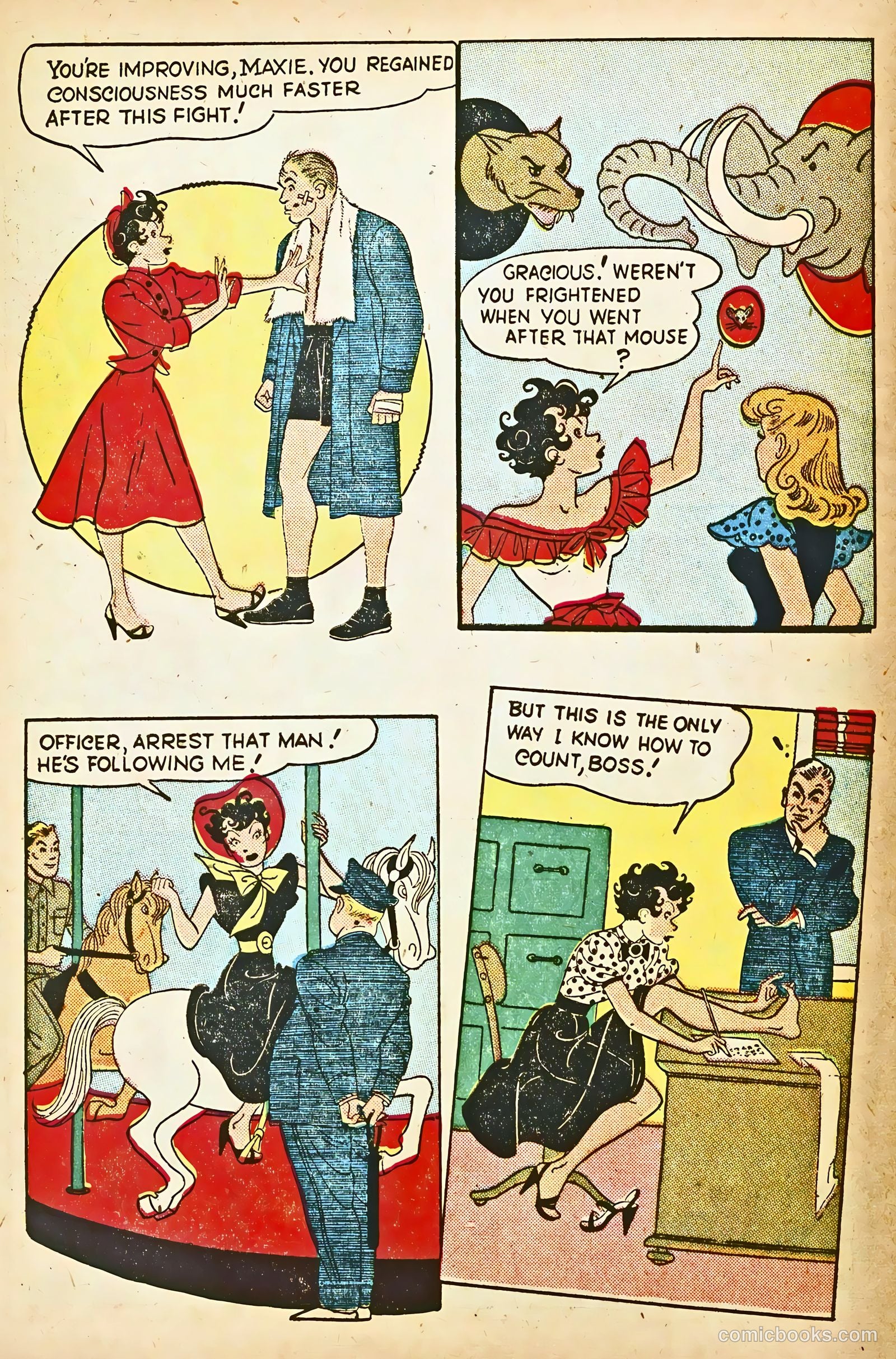 Mopsy #12 (1950) — page 8 of 36