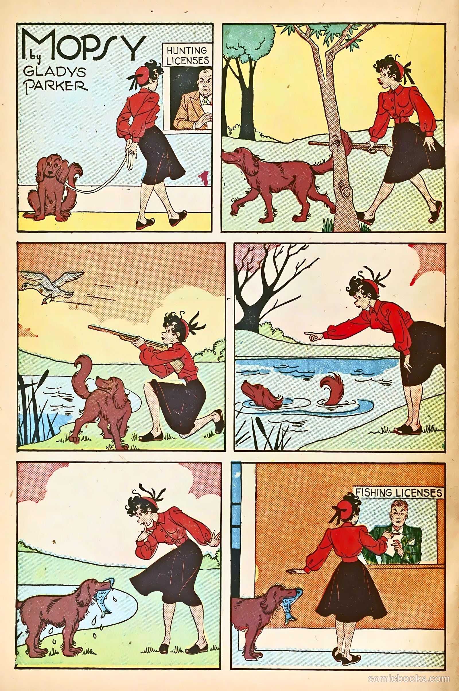 Mopsy #12 (1950) — page 22 of 36