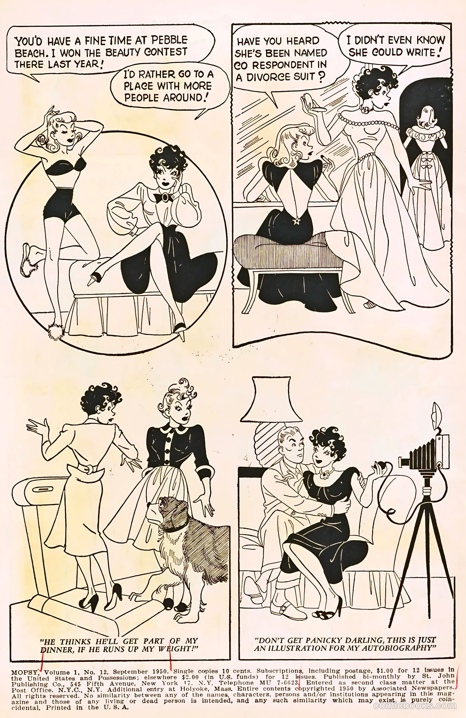 Mopsy #12 (1950) — page 2 of 36