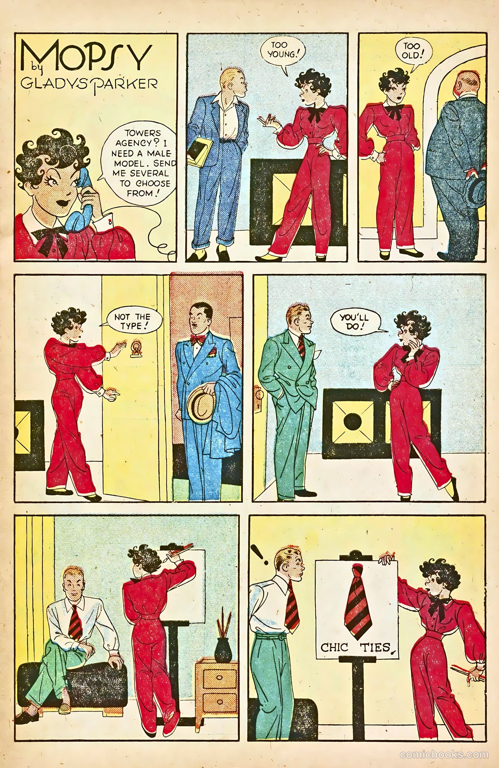 Mopsy #12 (1950) — page 9 of 36