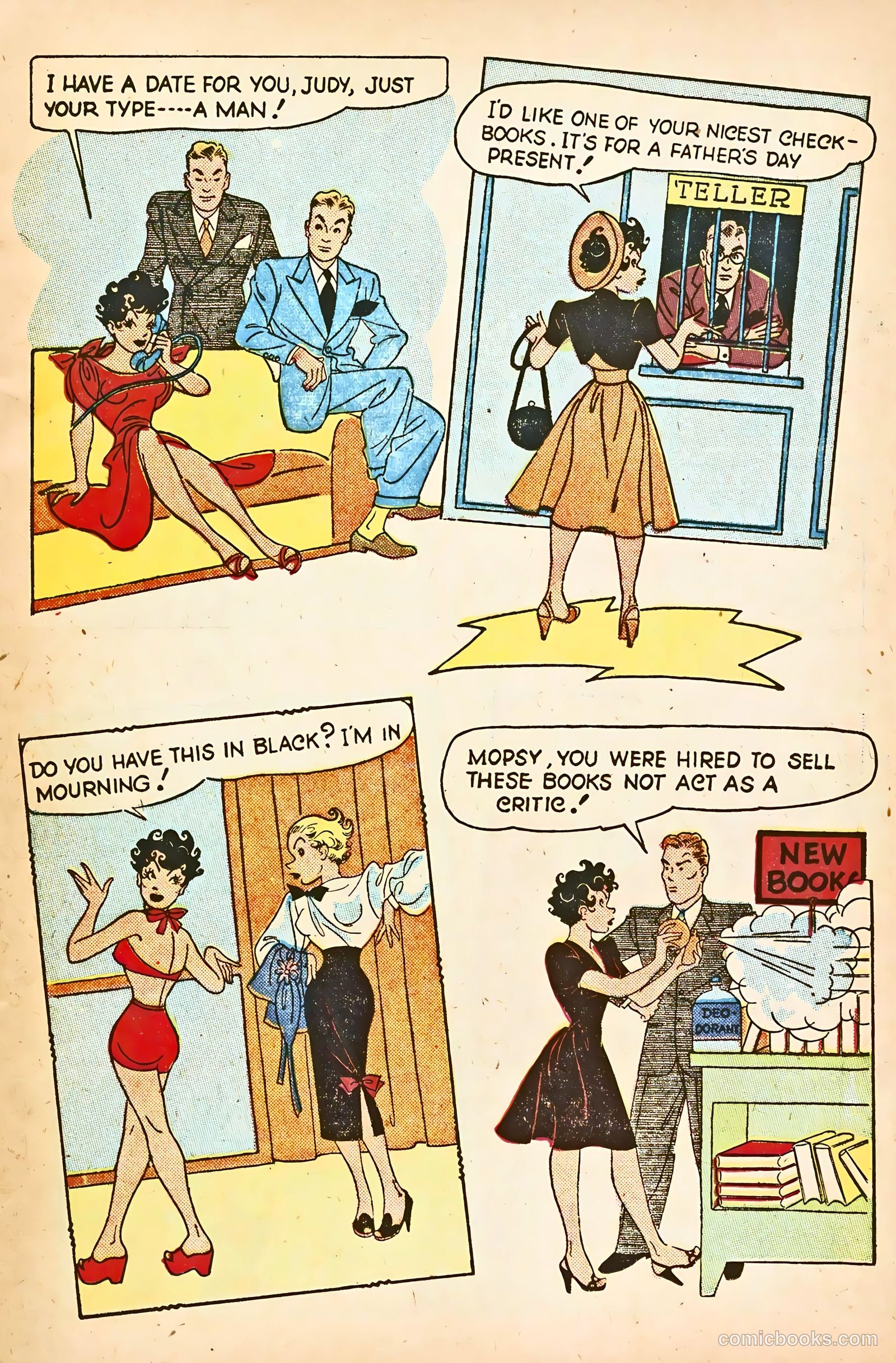 Mopsy #12 (1950) — page 13 of 36