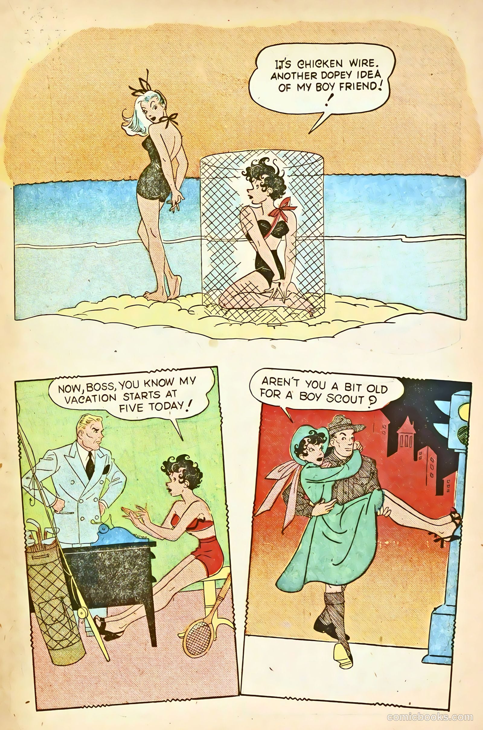 Mopsy #12 (1950) — page 19 of 36