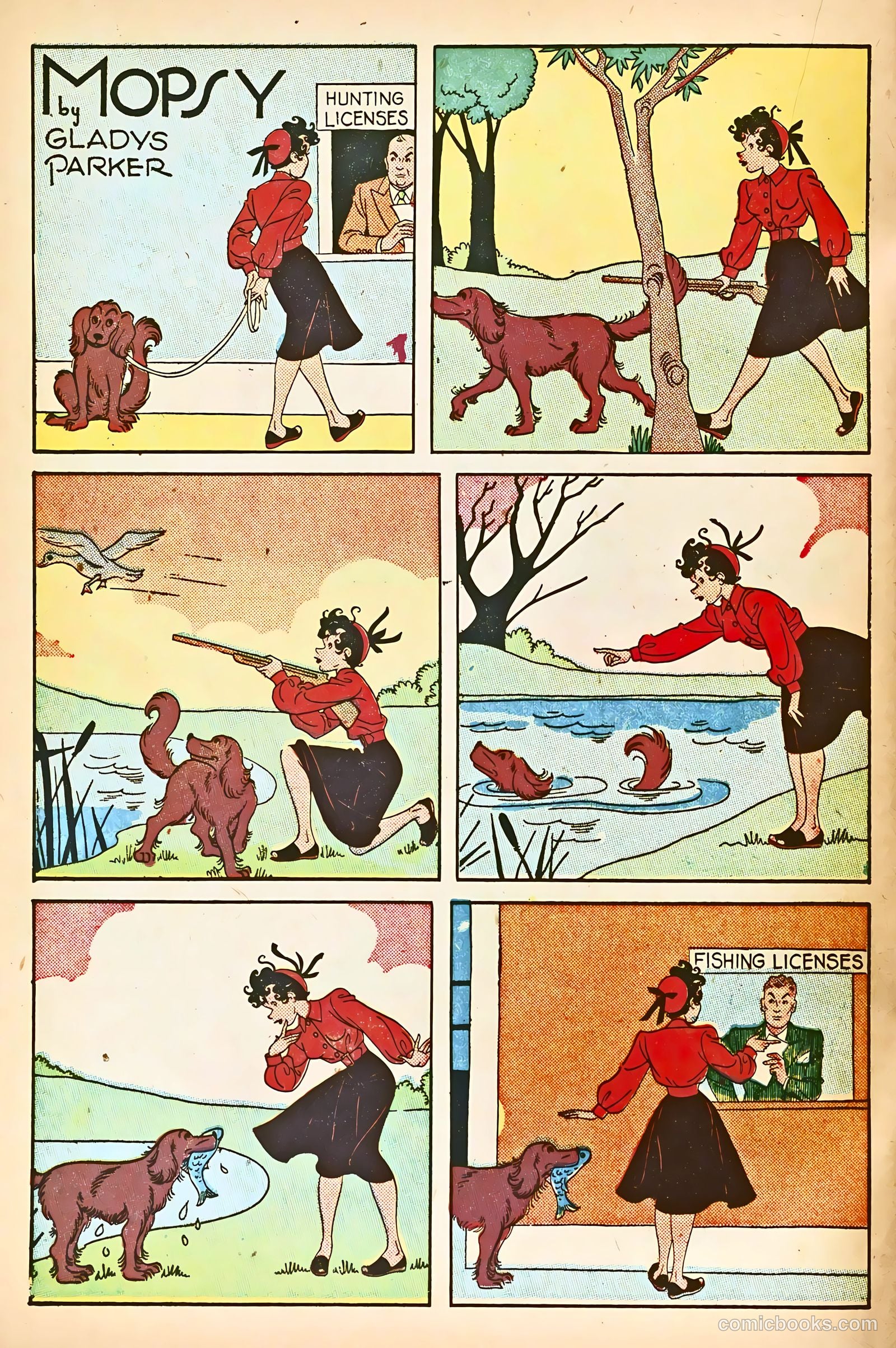 Mopsy #12 (1950) — page 22 of 36