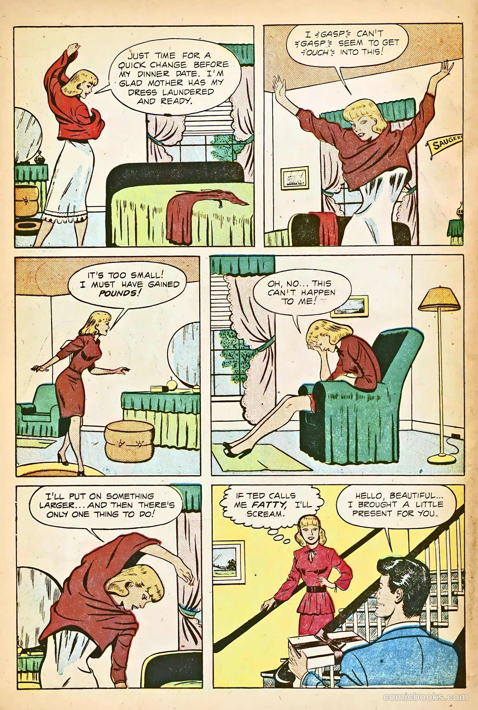 Mopsy #12 (1950) — page 30 of 36