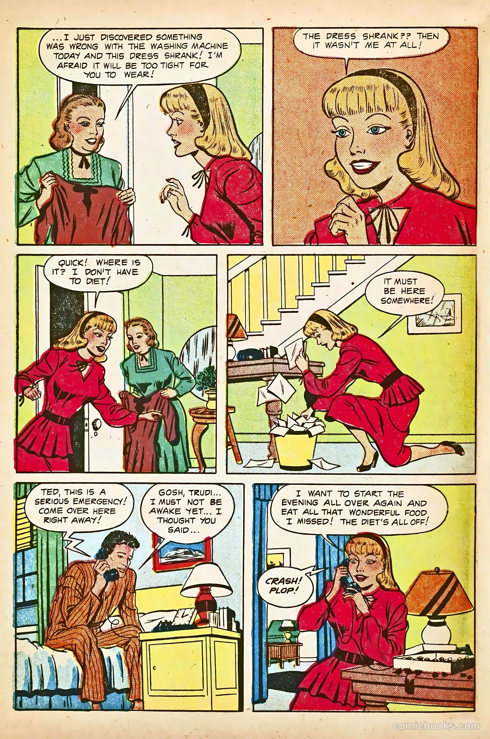 Mopsy #12 (1950) — page 32 of 36