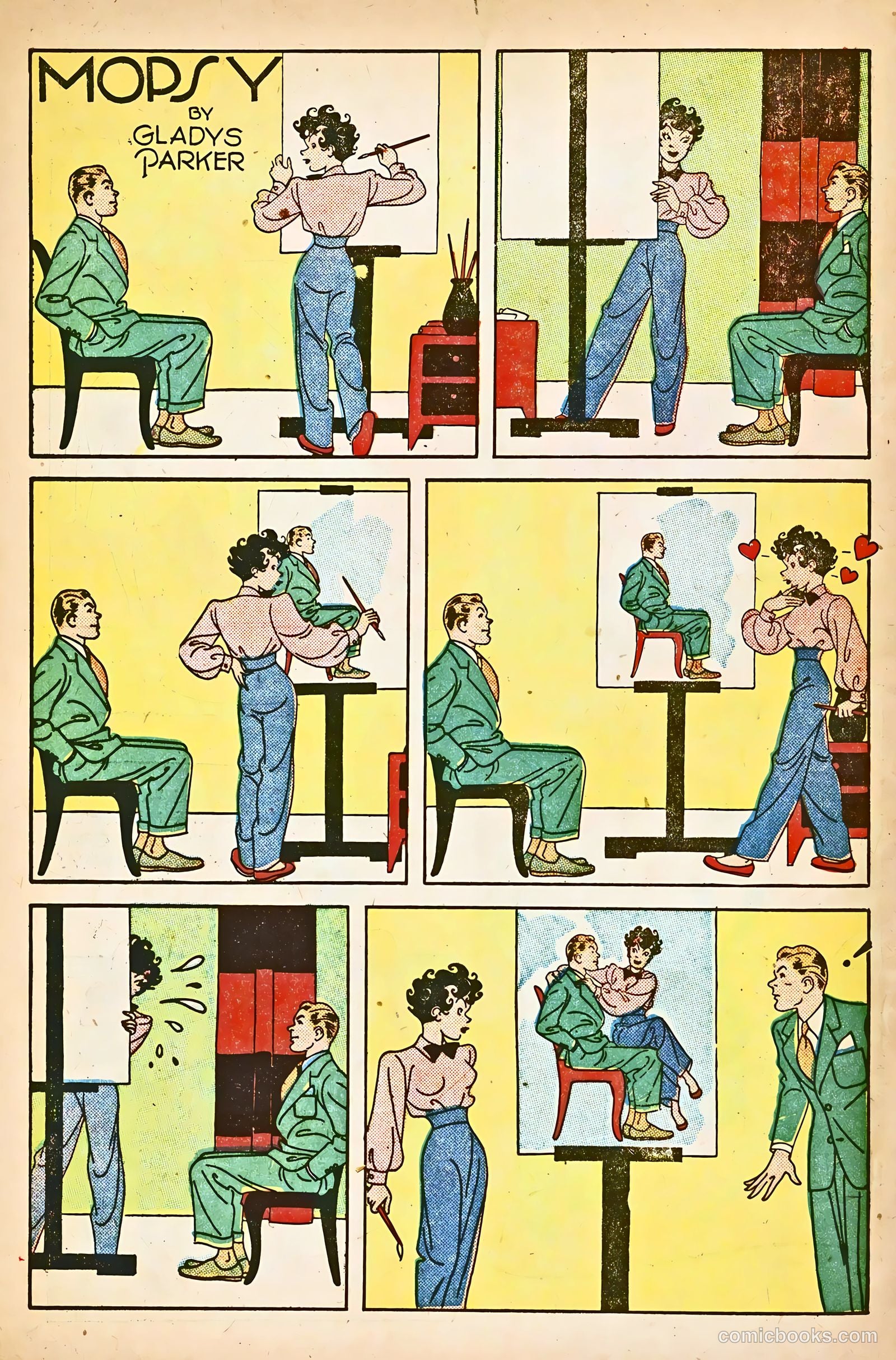 Mopsy #12 (1950) — page 34 of 36