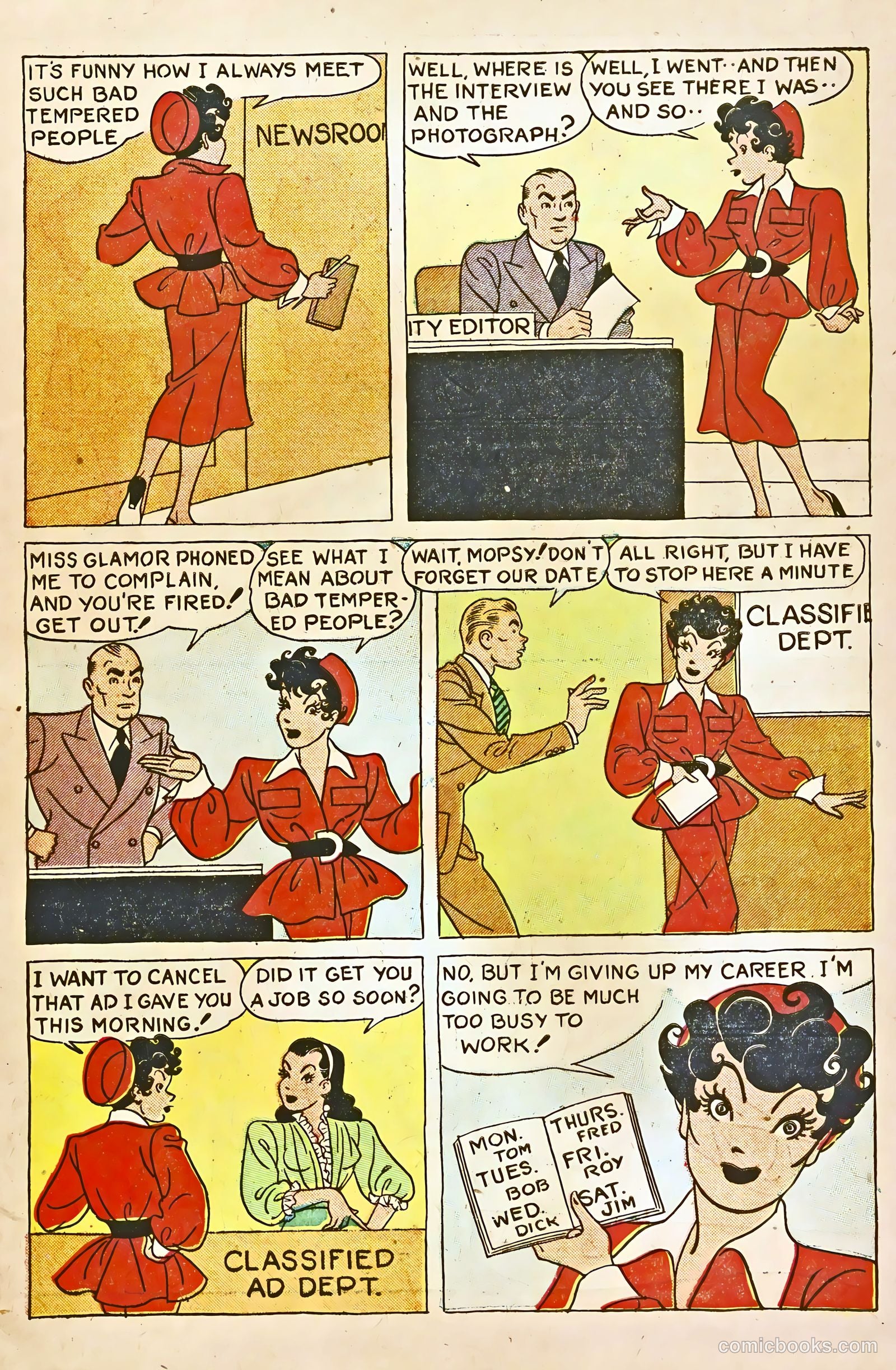 Mopsy #13 (1950) — page 9 of 36