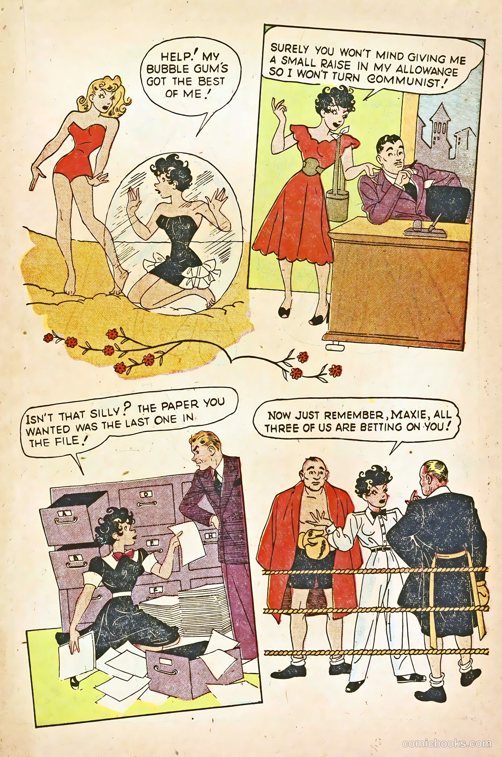 Mopsy #13 (1950) — page 19 of 36