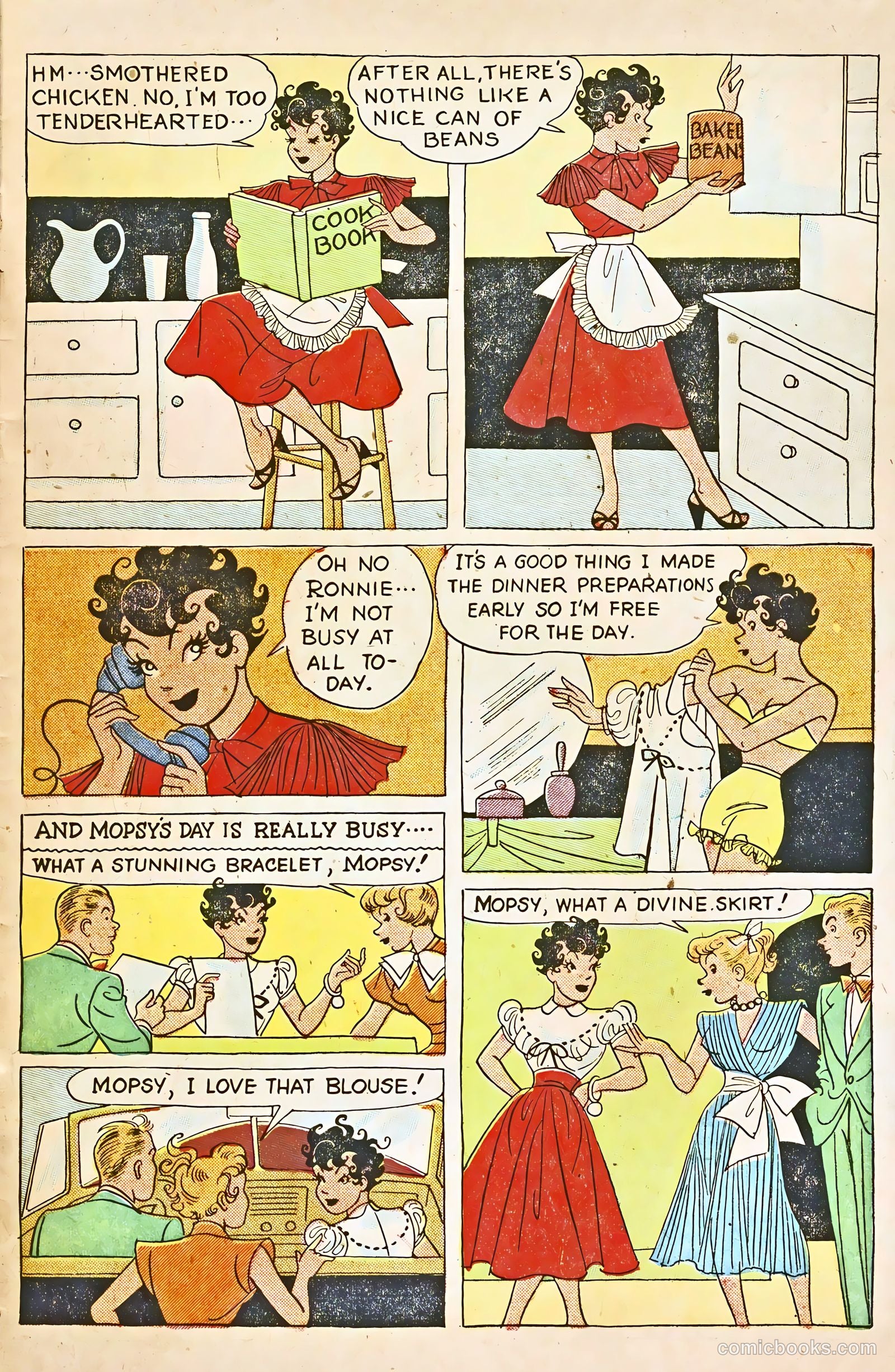 Mopsy #13 (1950) — page 31 of 36