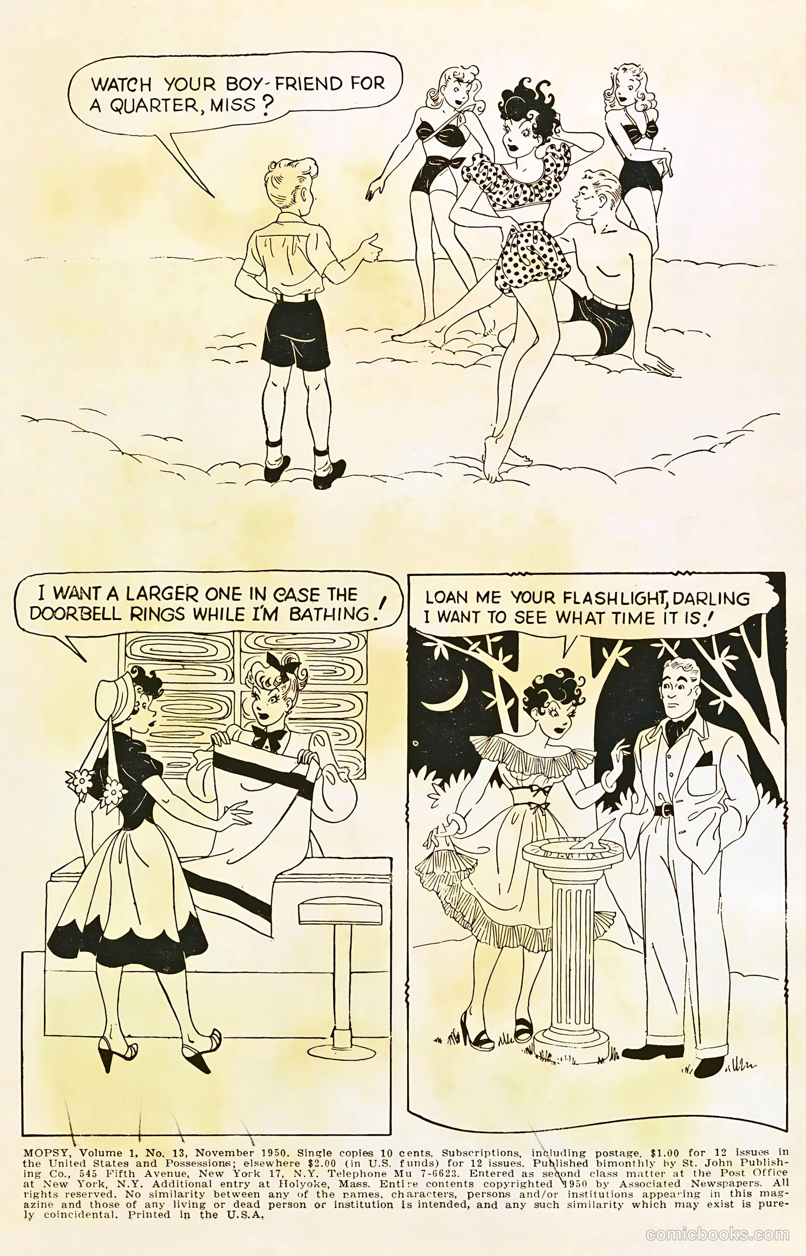 Mopsy #13 (1950) — page 2 of 36