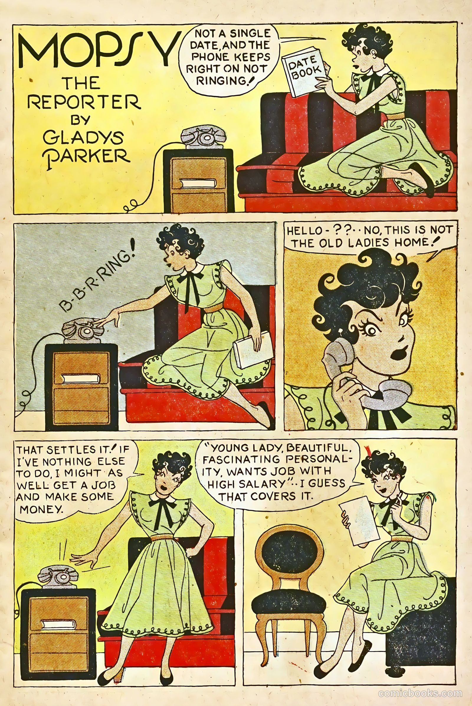 Mopsy #13 (1950) — page 3 of 36