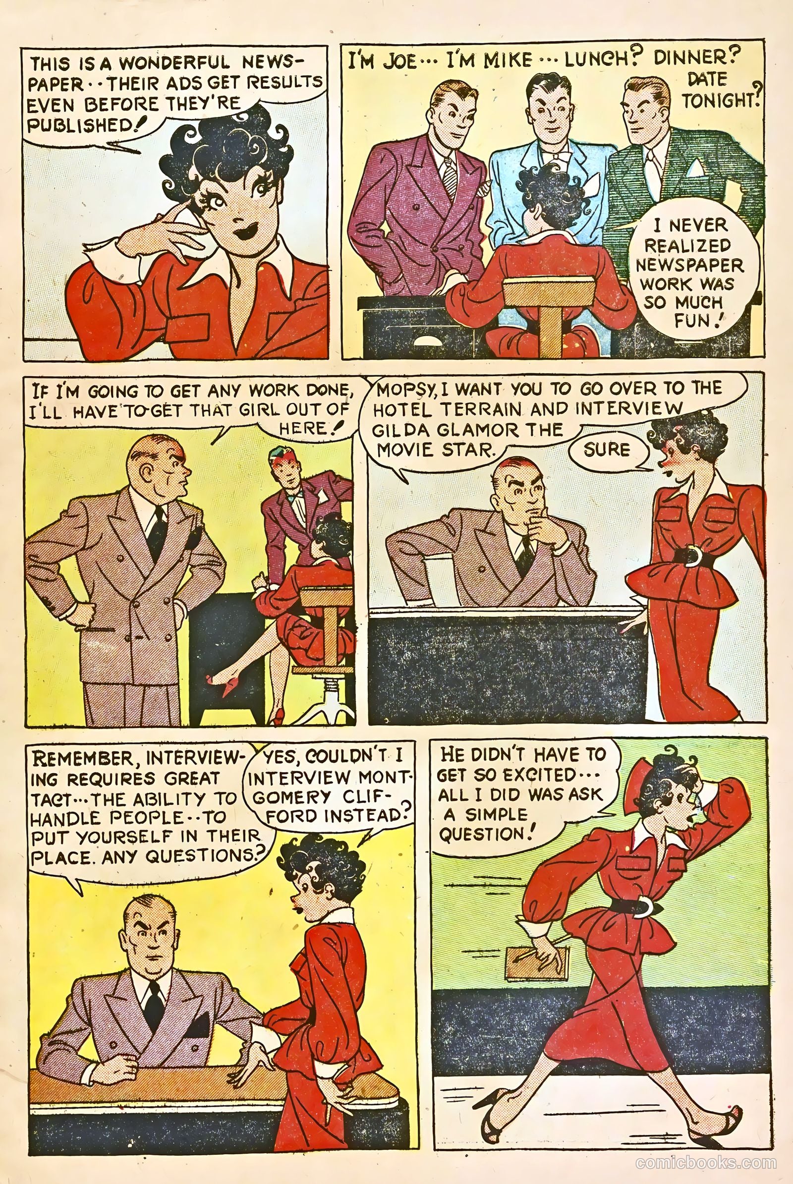 Mopsy #13 (1950) — page 5 of 36