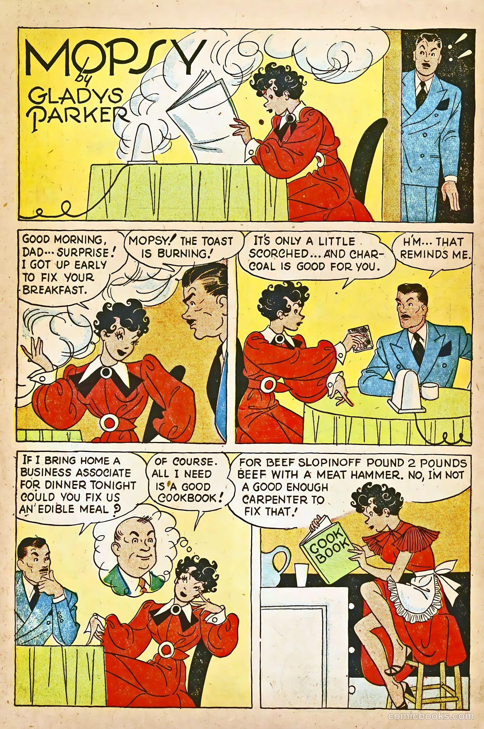 Mopsy #13 (1950) — page 30 of 36