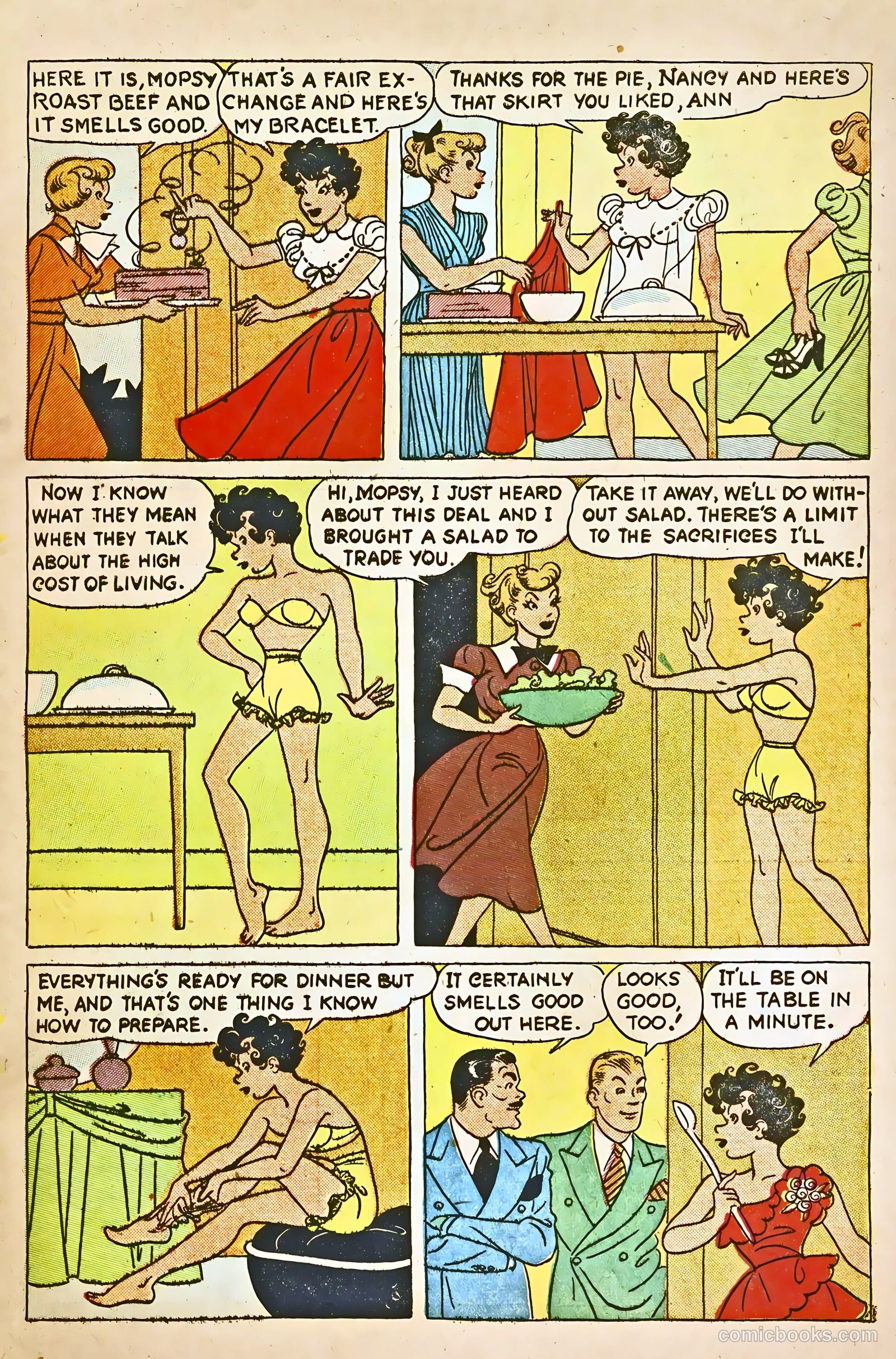 Mopsy #13 (1950) — page 33 of 36