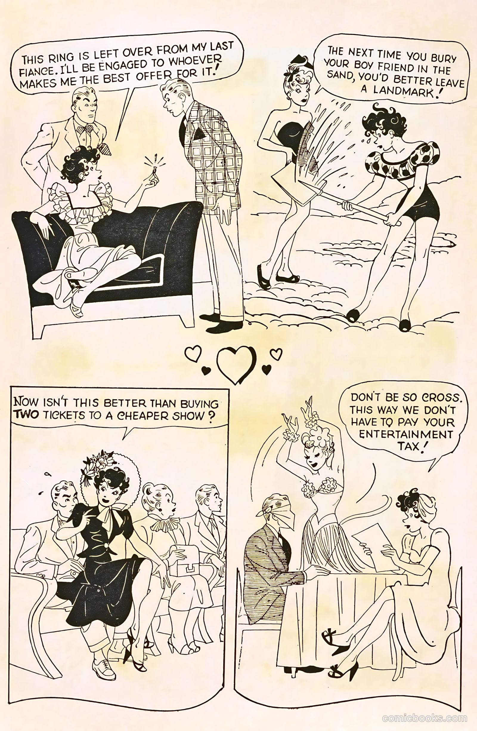 Mopsy #13 (1950) — page 35 of 36