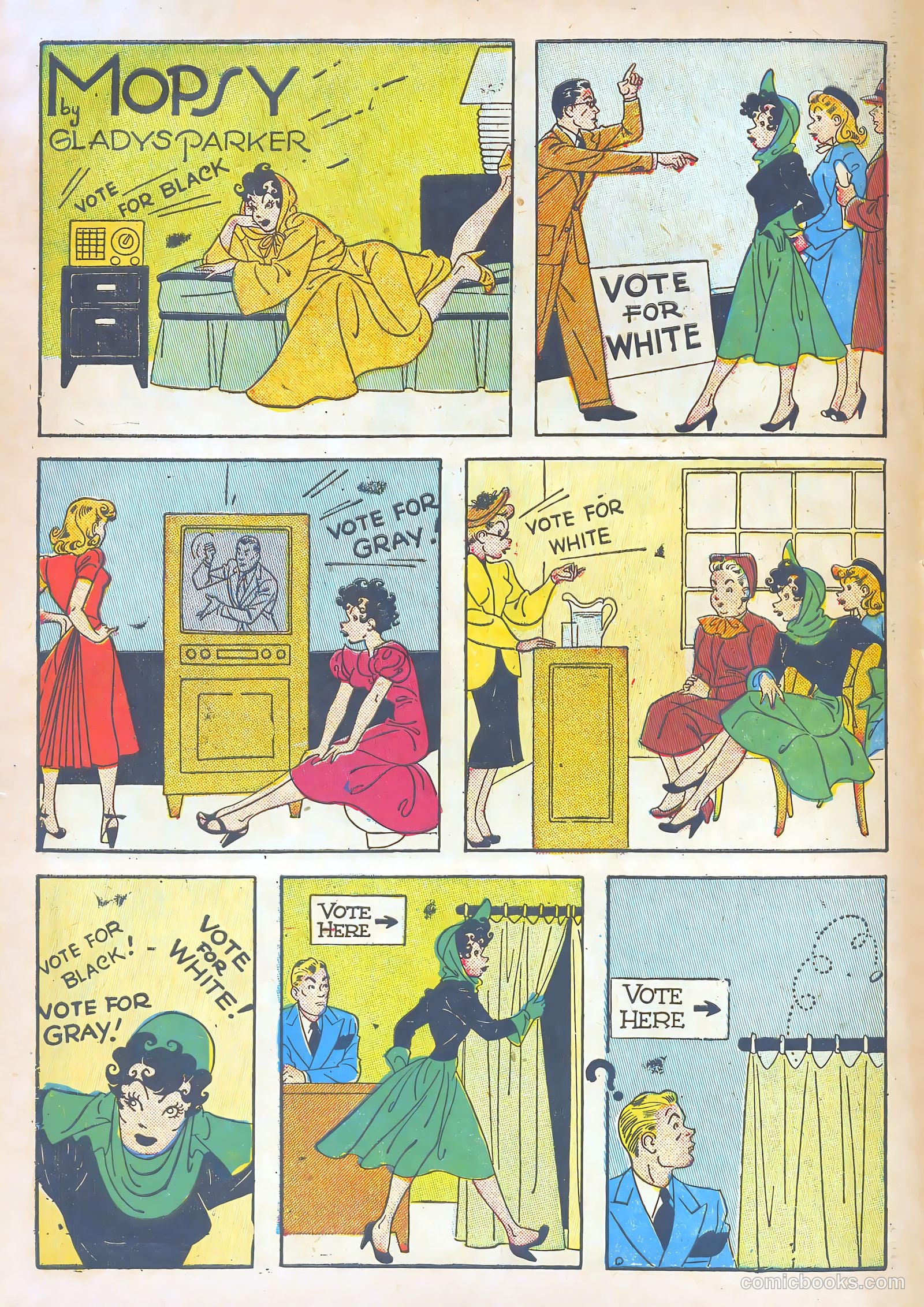 Mopsy #14 (1952) — page 6 of 36