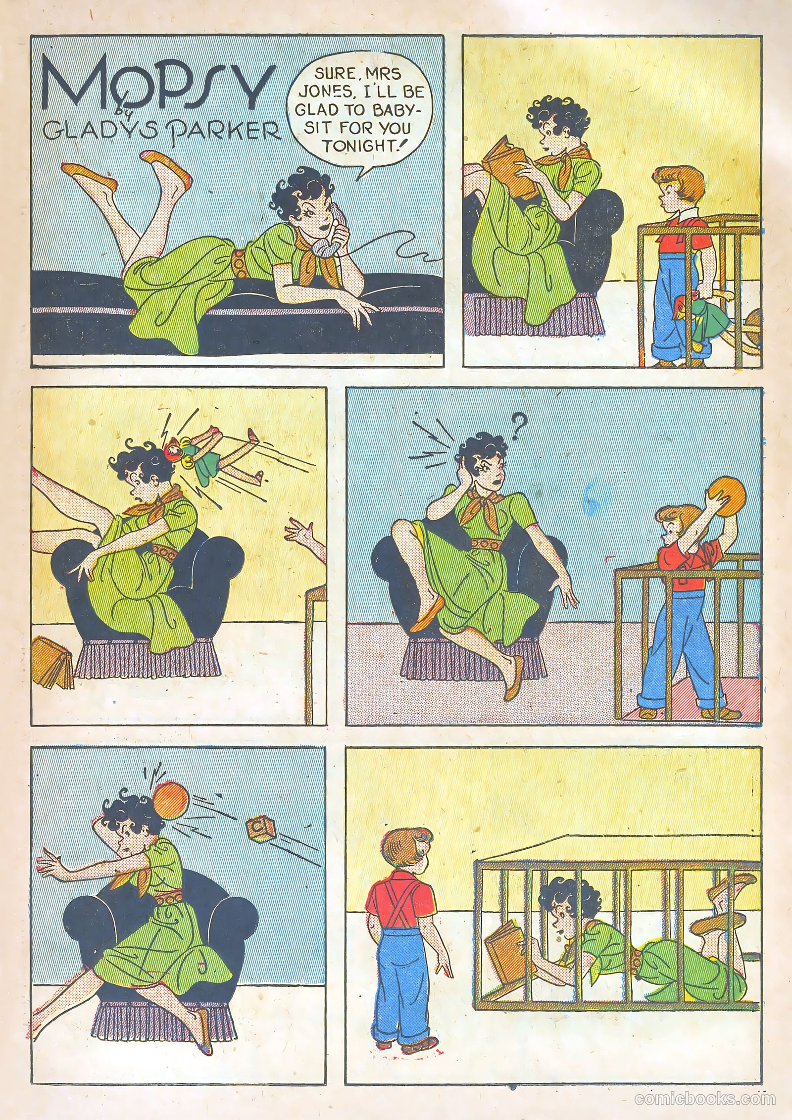 Mopsy #14 (1952) — page 15 of 36