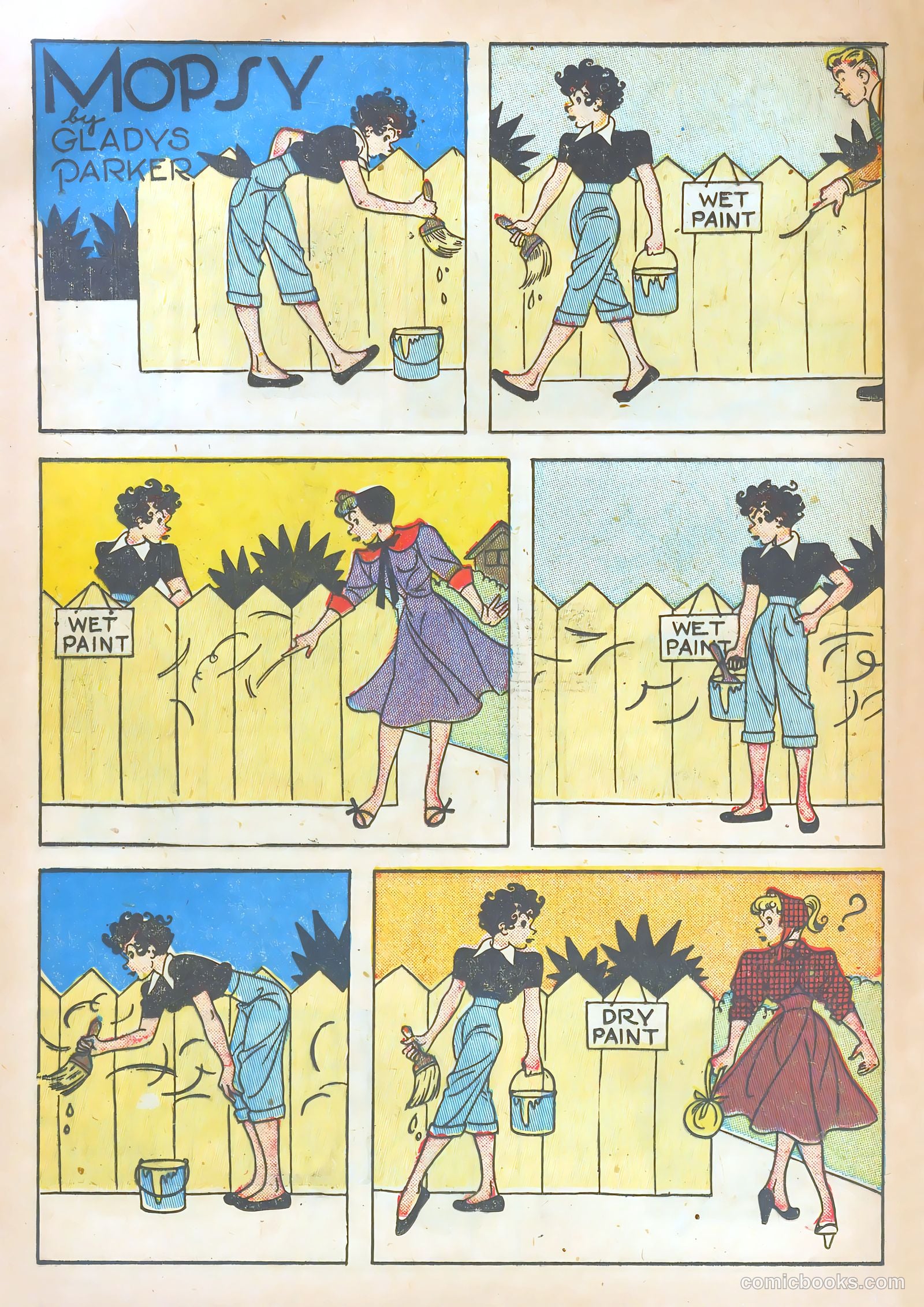 Mopsy #14 (1952) — page 16 of 36