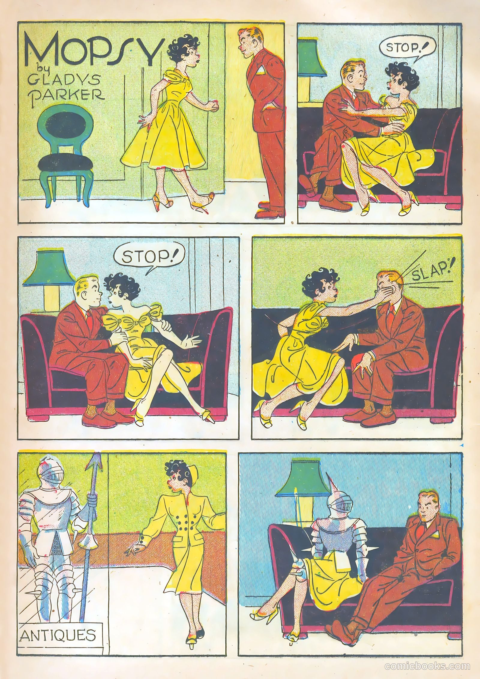 Mopsy #14 (1952) — page 17 of 36