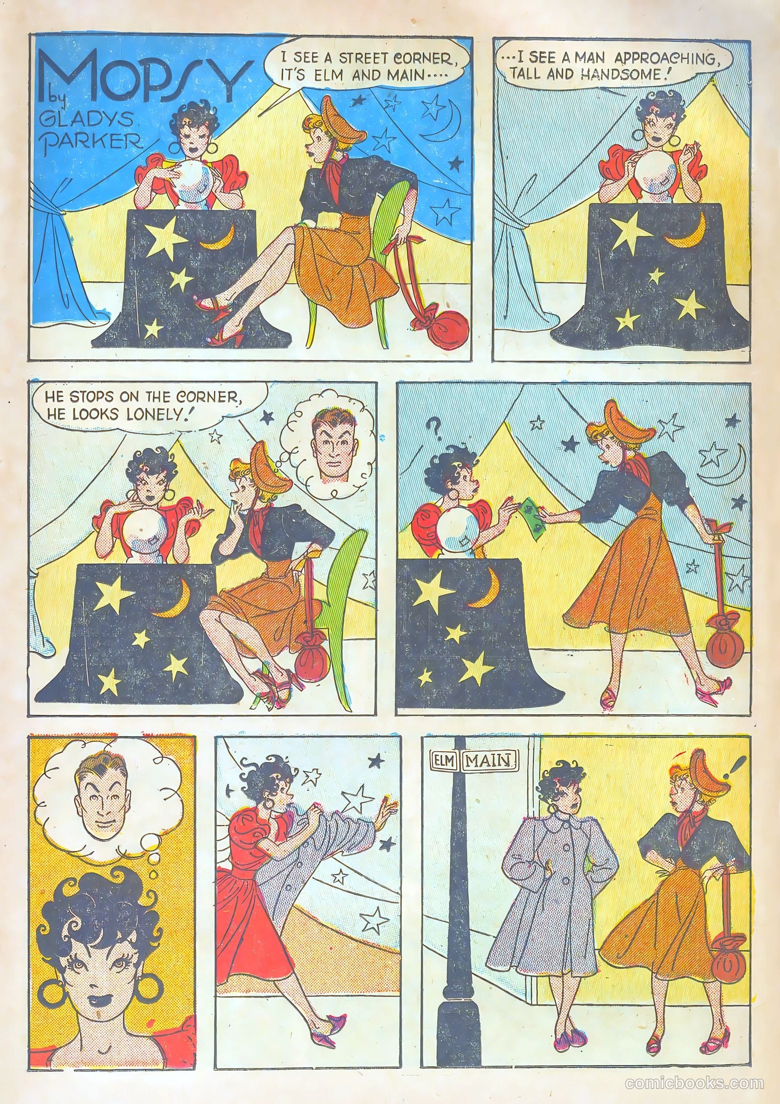 Mopsy #14 (1952) — page 19 of 36