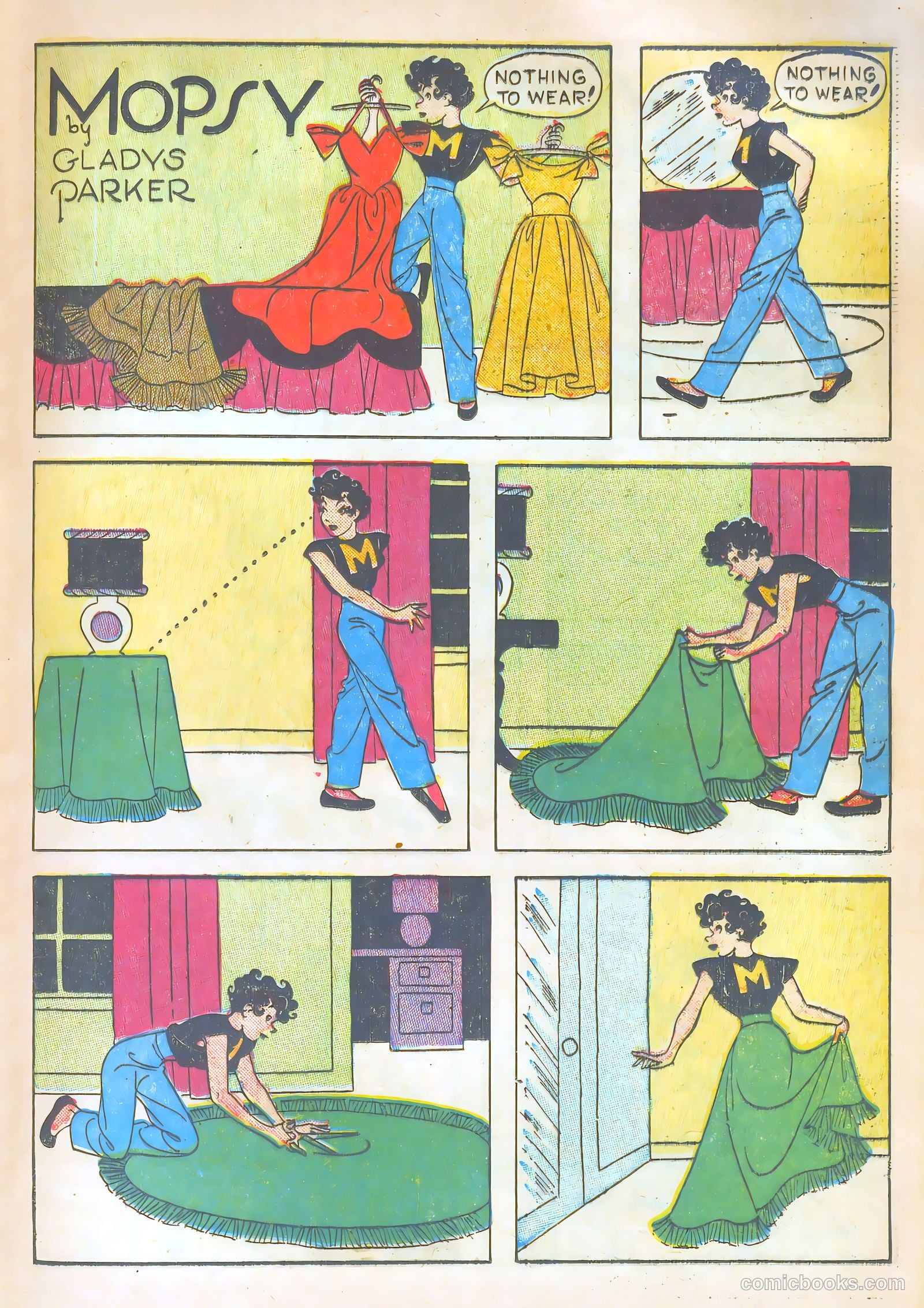 Mopsy #14 (1952) — page 21 of 36