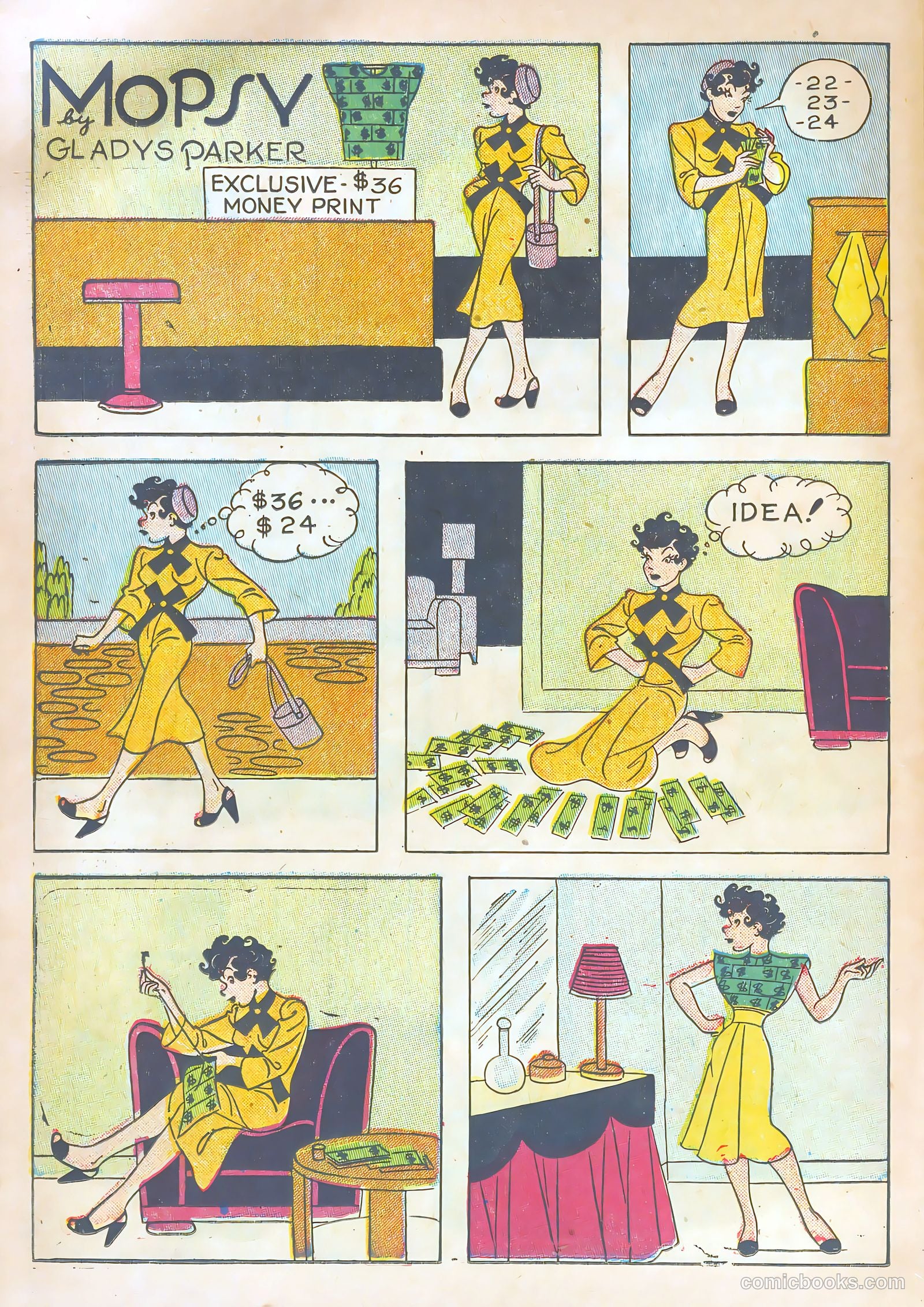 Mopsy #14 (1952) — page 22 of 36