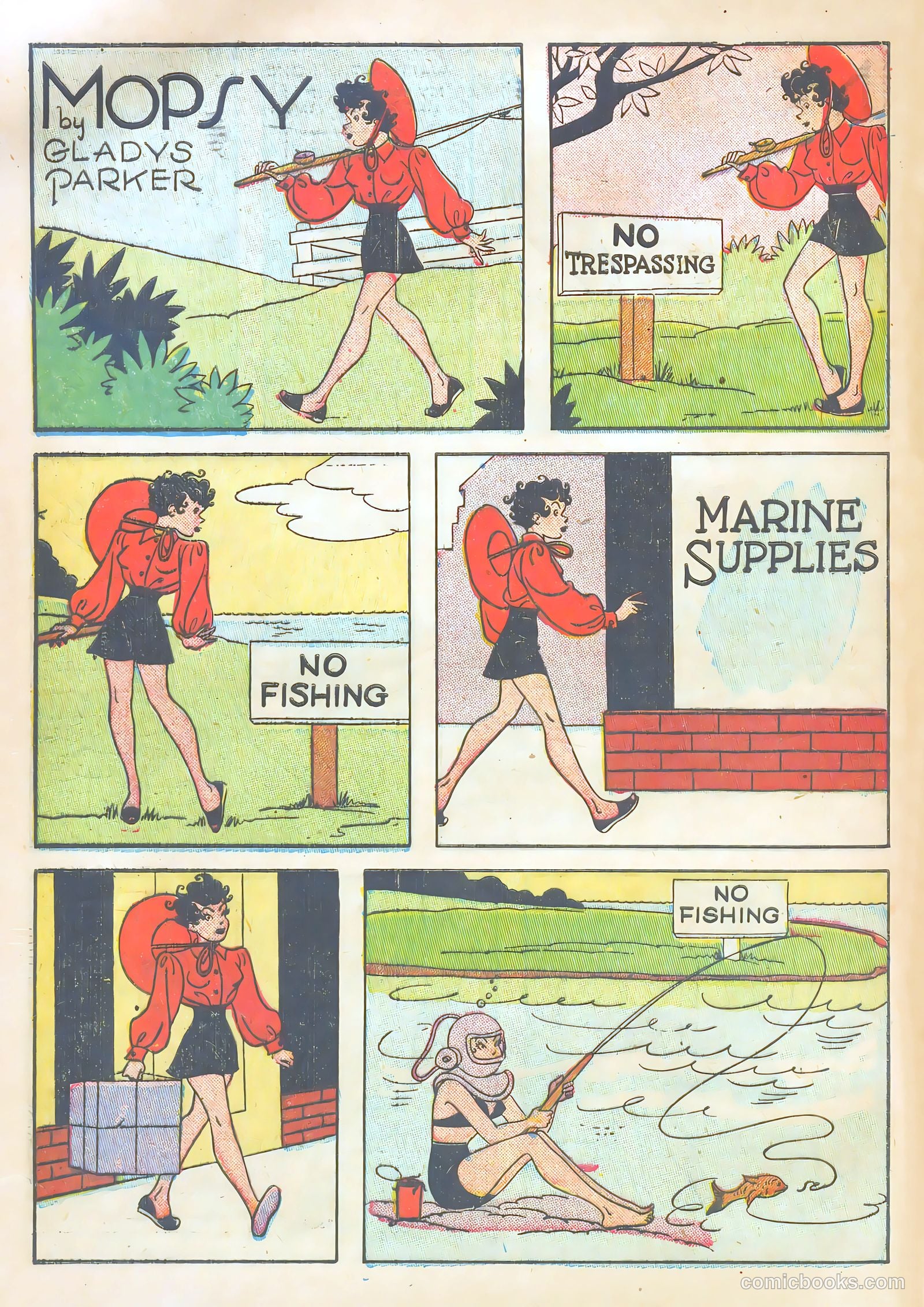 Mopsy #14 (1952) — page 28 of 36