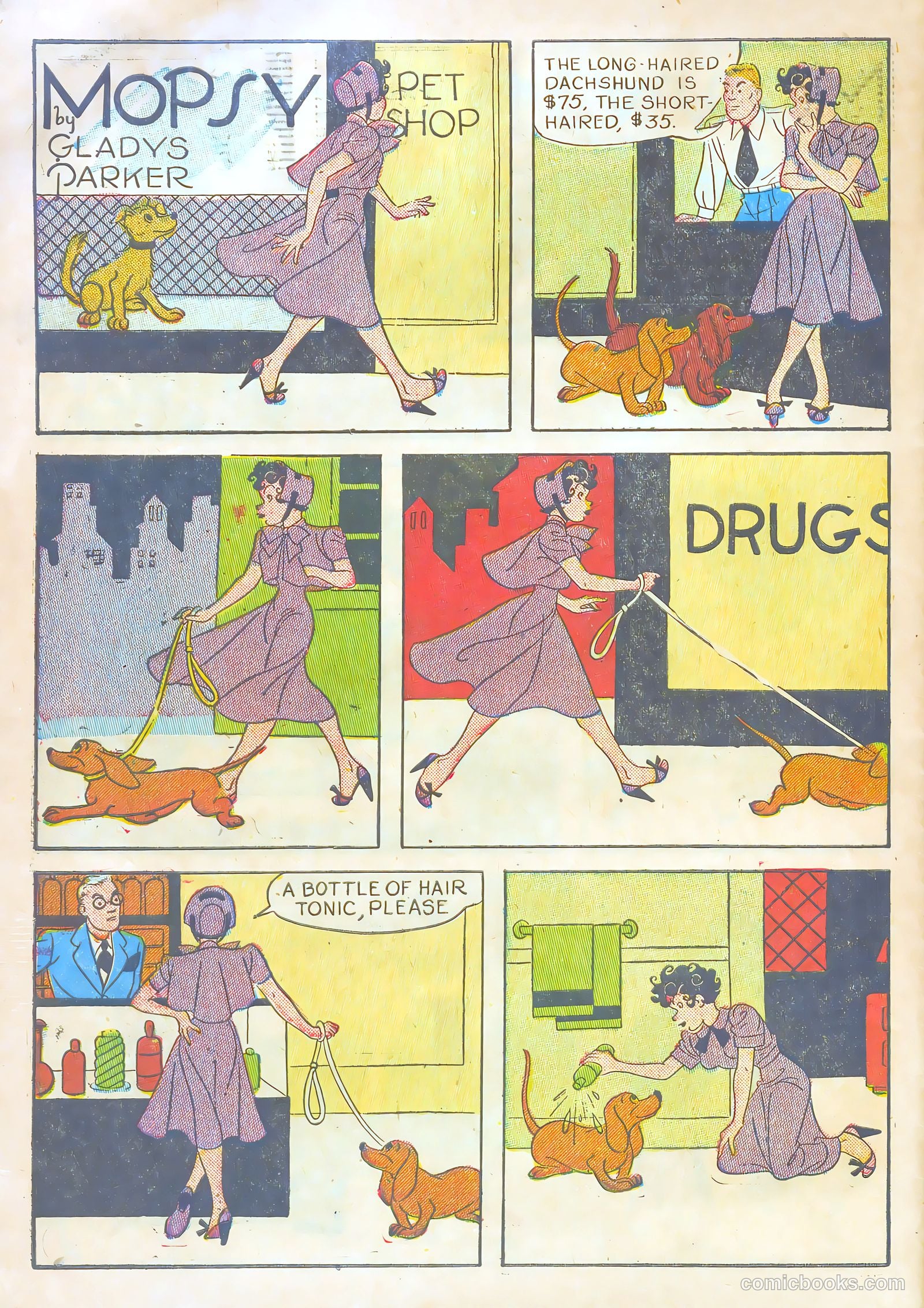 Mopsy #14 (1952) — page 30 of 36