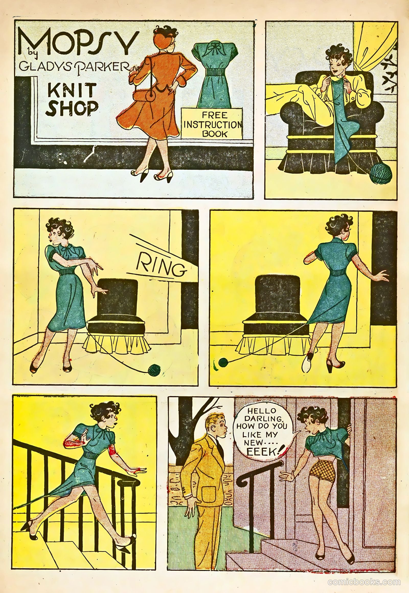 Mopsy #15 (1953) — page 8 of 36