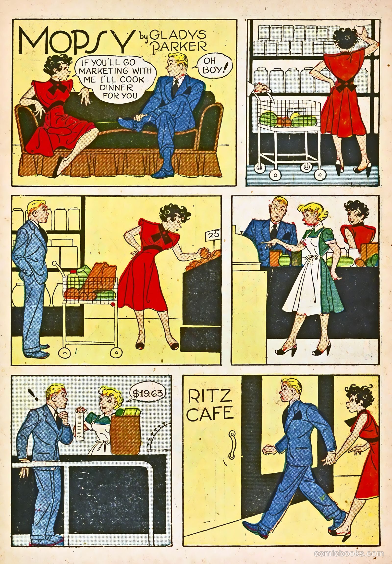 Mopsy #15 (1953) — page 31 of 36
