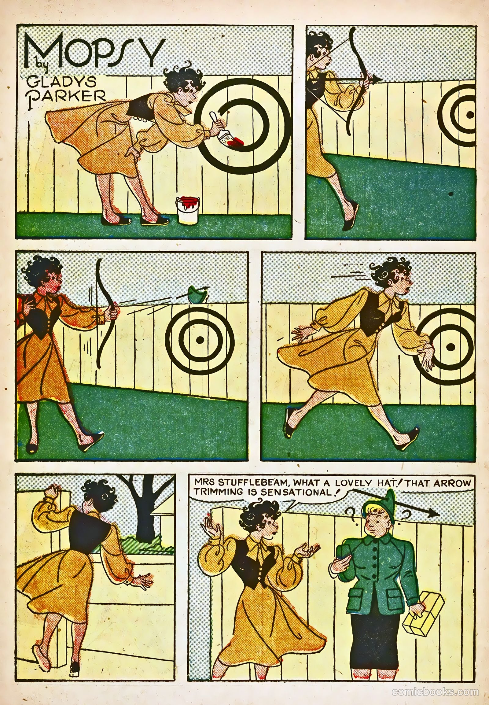 Mopsy #15 (1953) — page 32 of 36