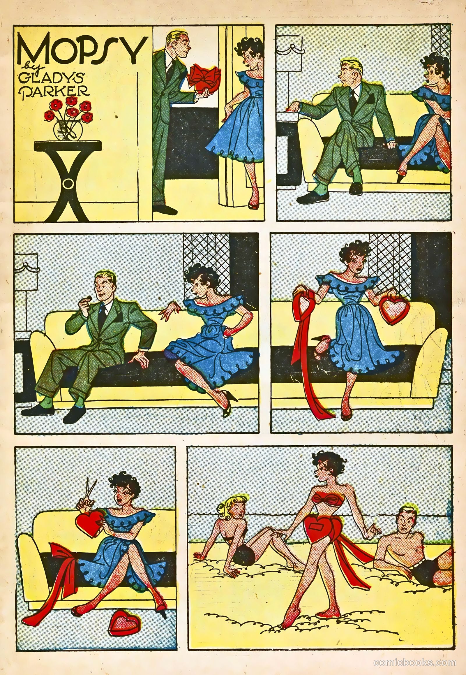 Mopsy #15 (1953) — page 3 of 36