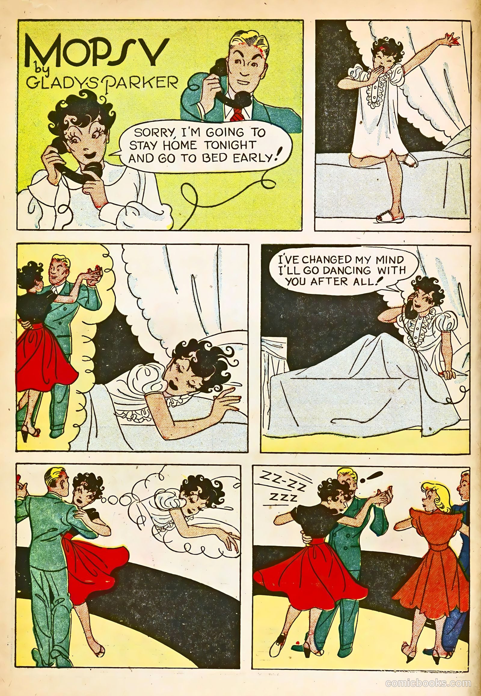 Mopsy #15 (1953) — page 4 of 36
