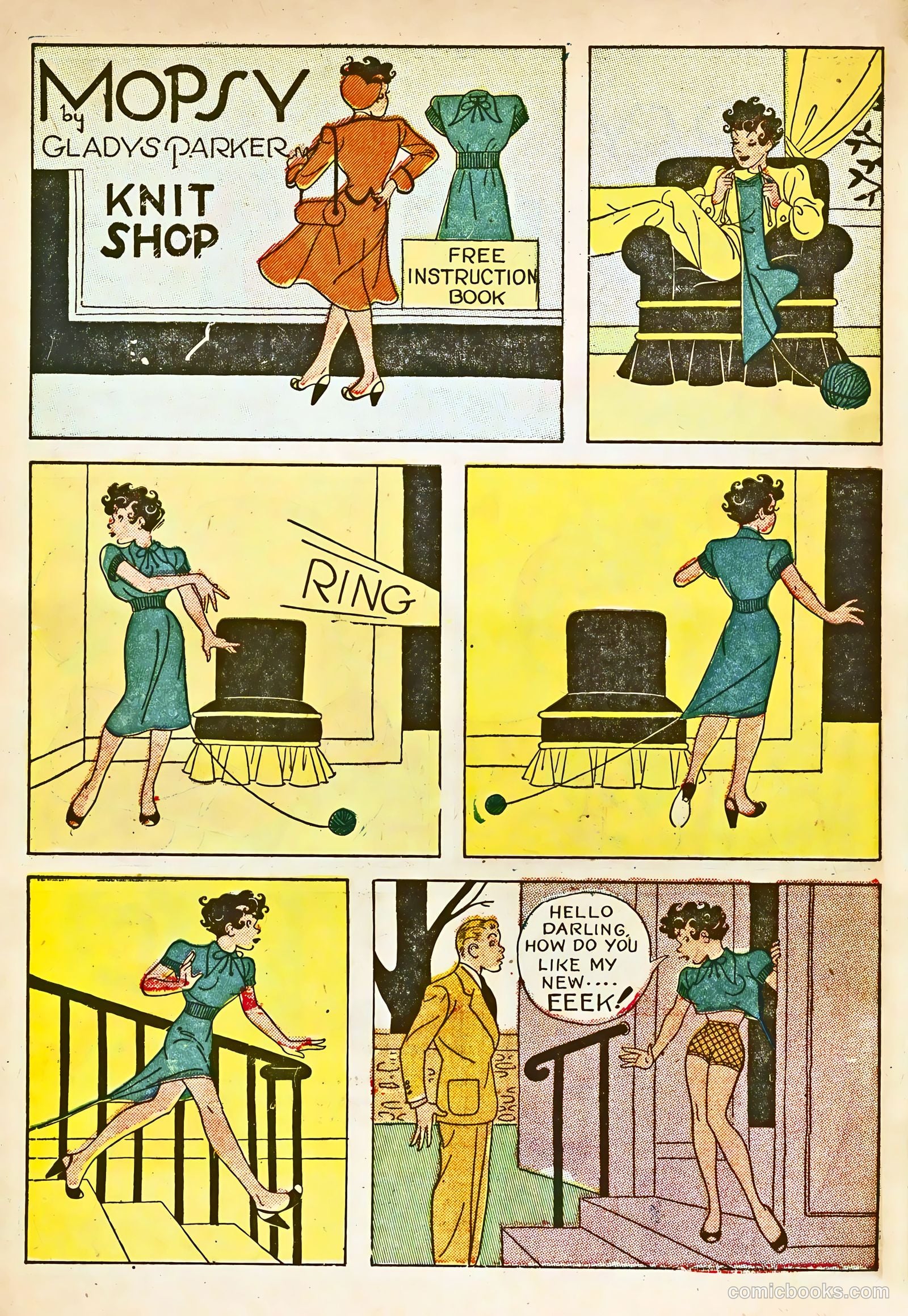 Mopsy #15 (1953) — page 8 of 36