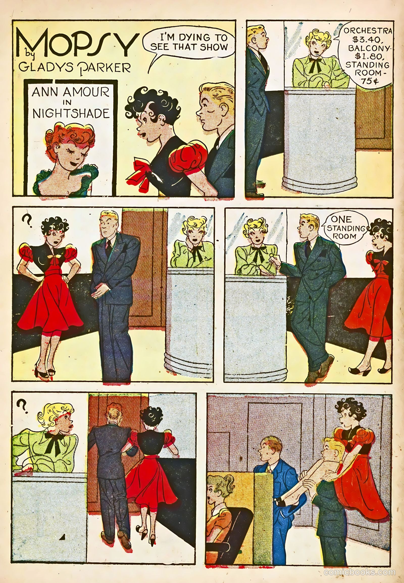 Mopsy #15 (1953) — page 16 of 36