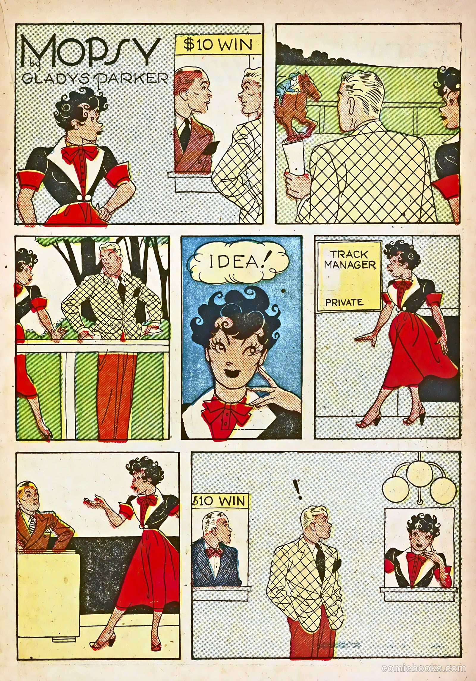 Mopsy #15 (1953) — page 19 of 36