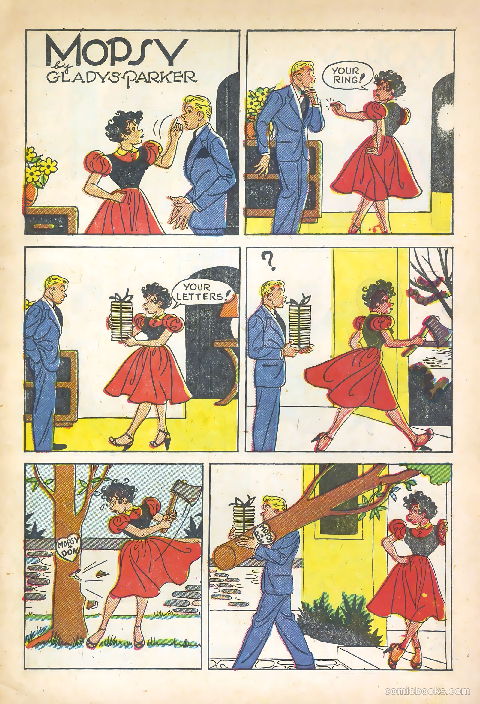 Mopsy #16 (1953) — page 3 of 36