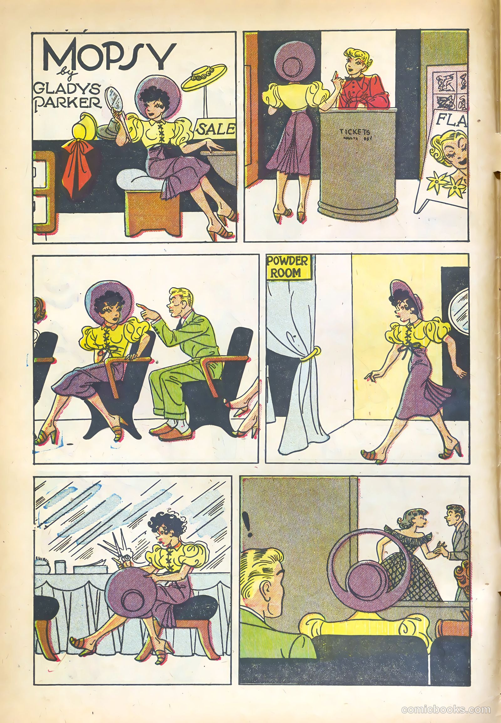 Mopsy #16 (1953) — page 4 of 36