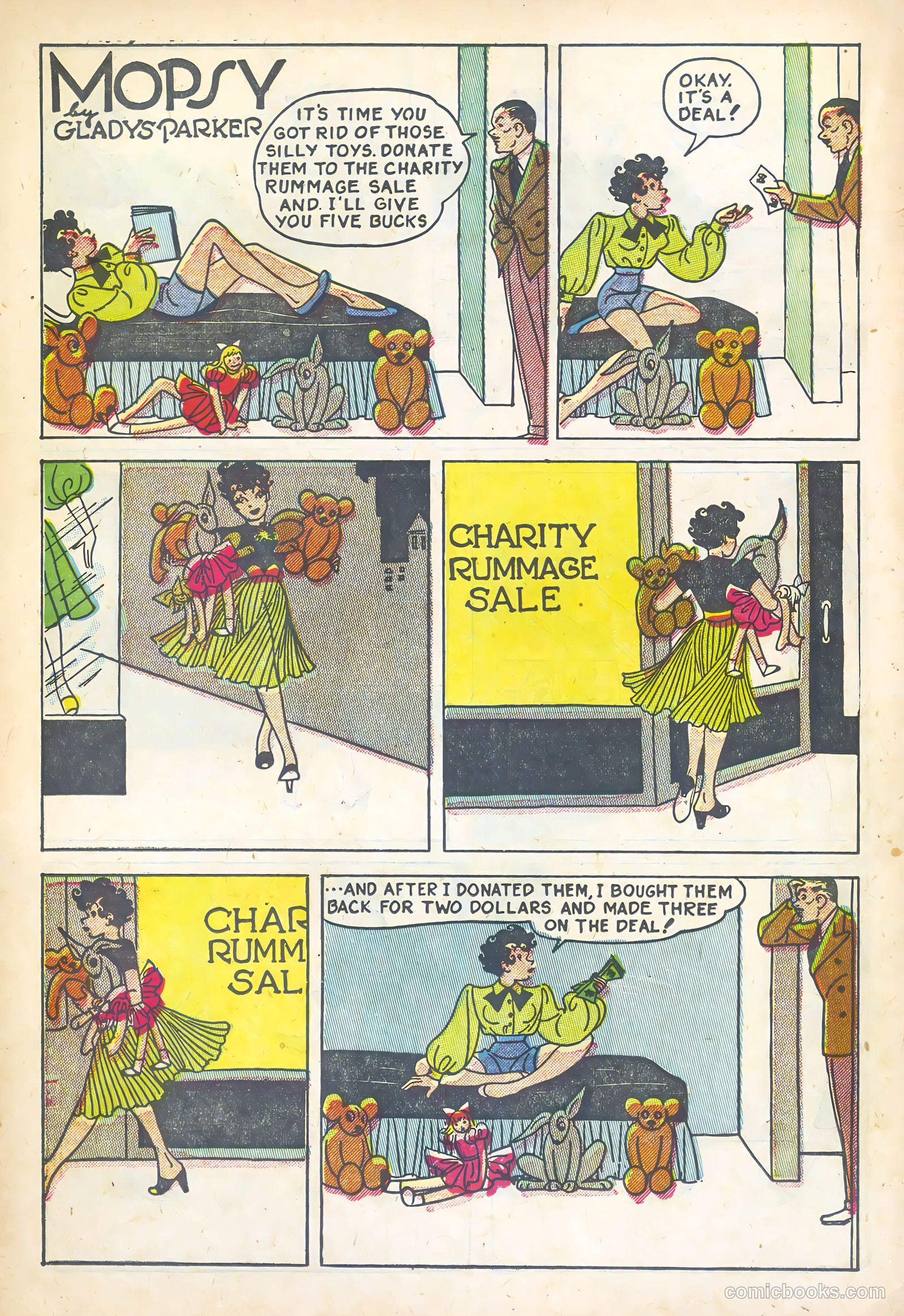 Mopsy #16 (1953) — page 22 of 36