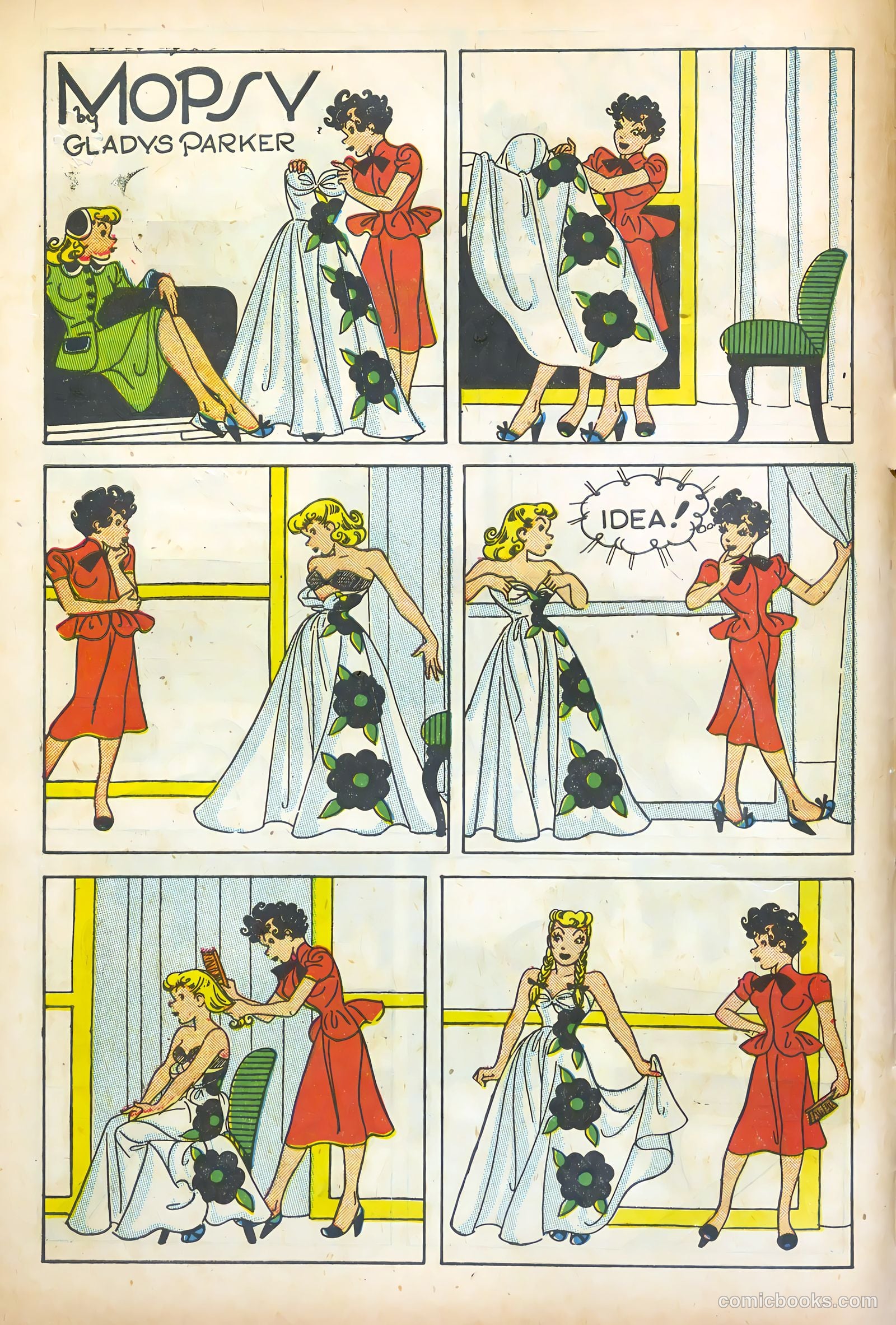 Mopsy #17 (1953) — page 10 of 36