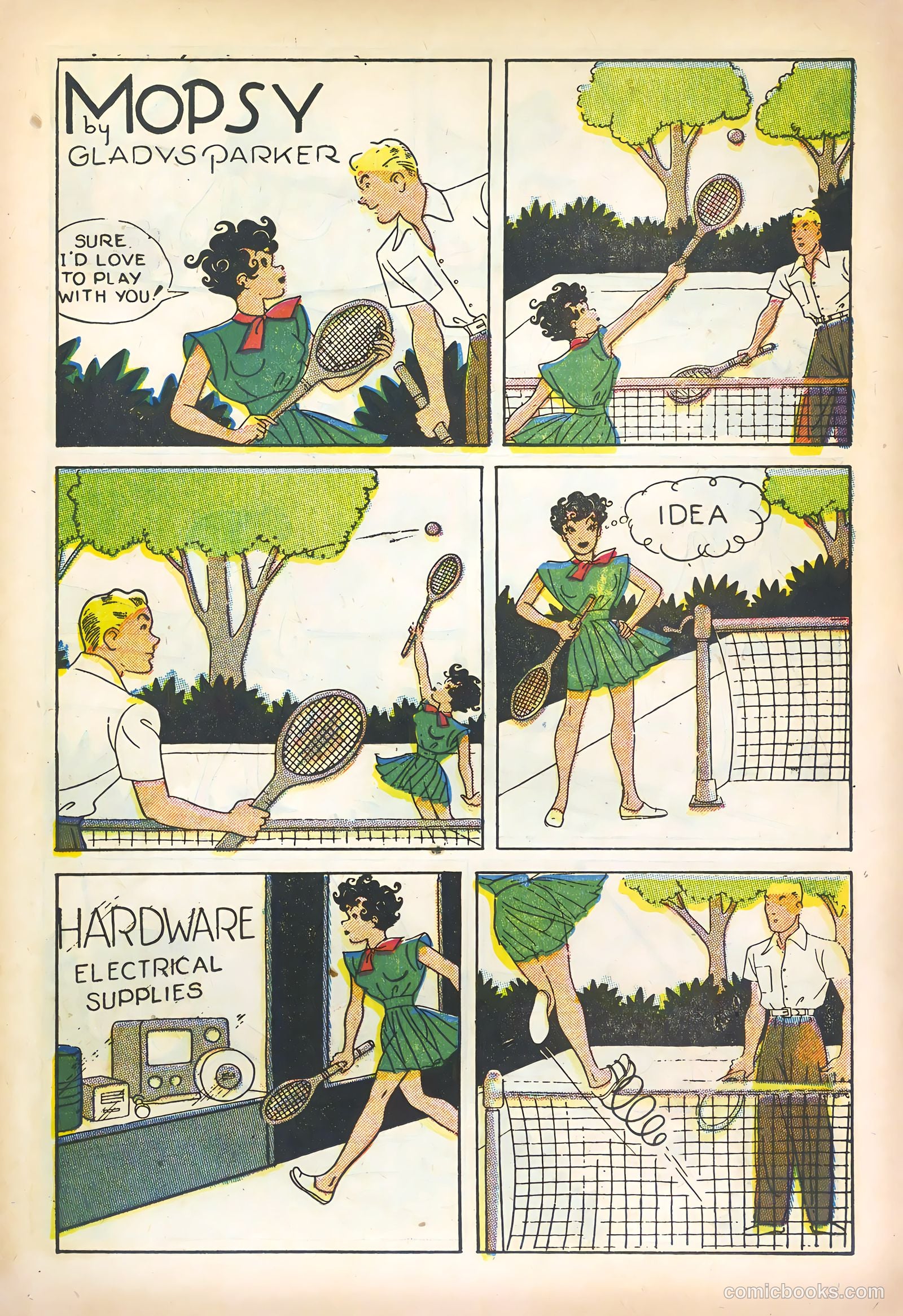 Mopsy #17 (1953) — page 25 of 36
