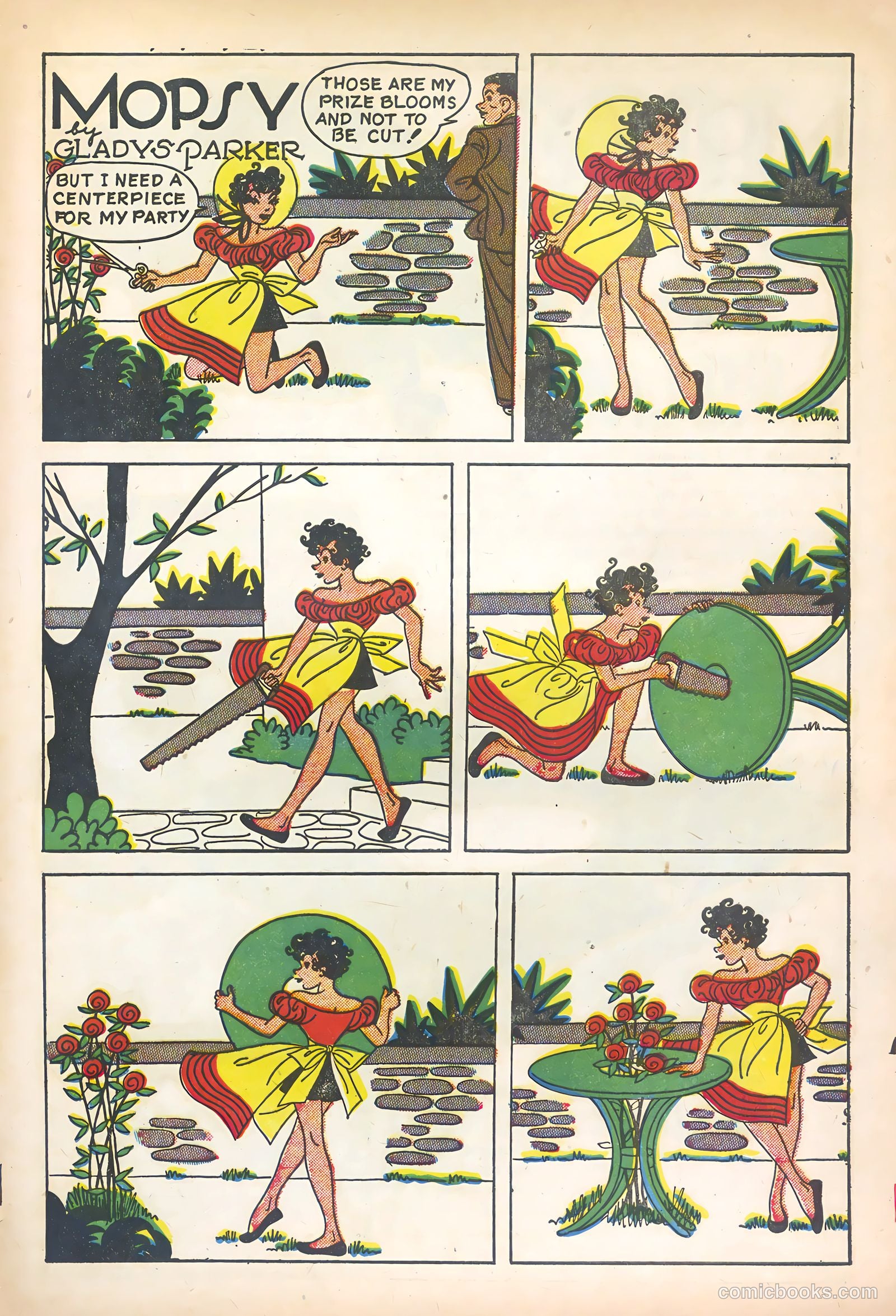 Mopsy #17 (1953) — page 33 of 36