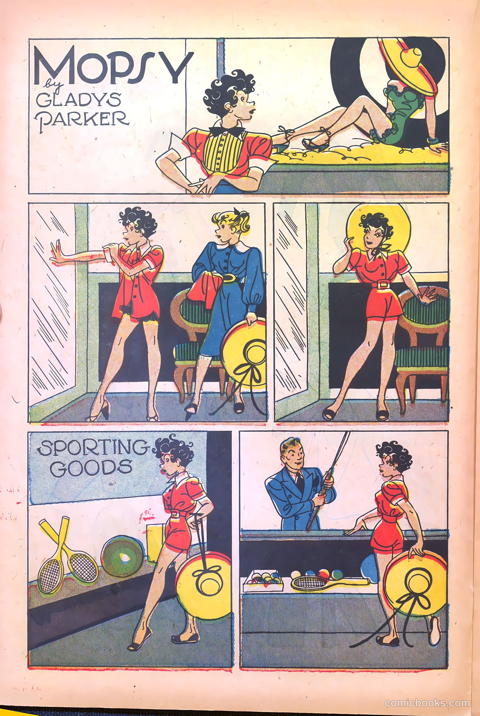 Mopsy #18 (1953) — page 16 of 36