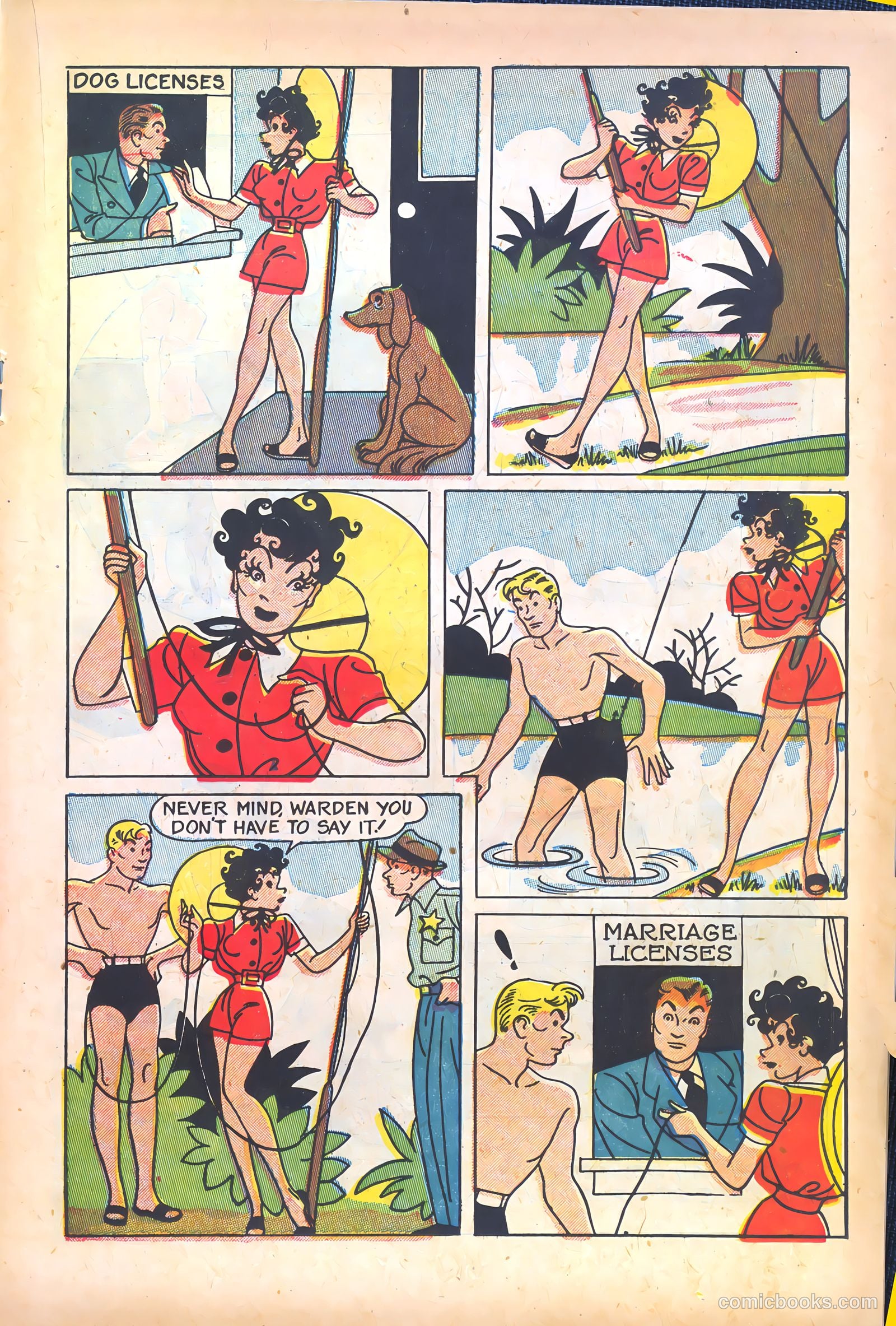 Mopsy #18 (1953) — page 19 of 36