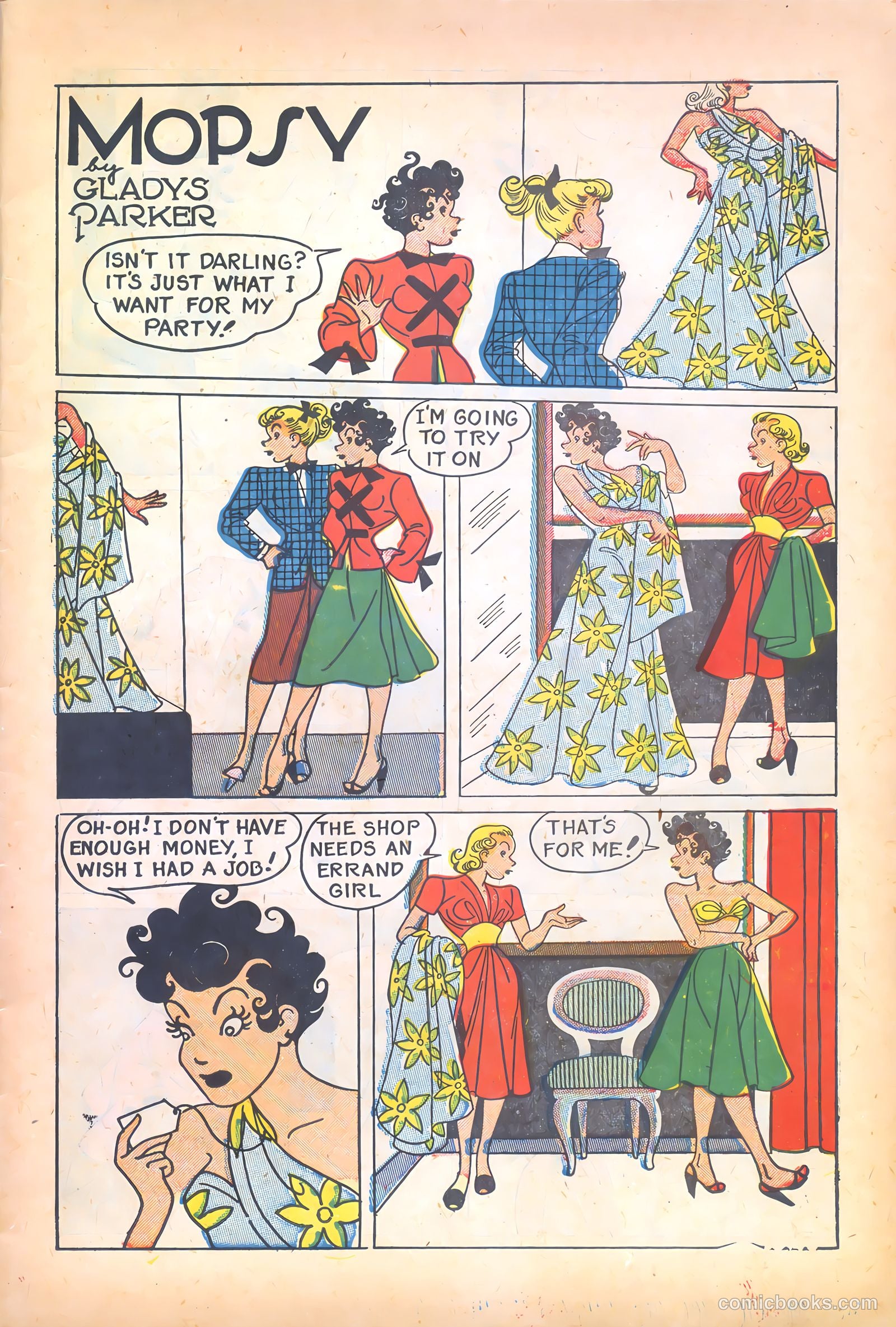 Mopsy #18 (1953) — page 3 of 36