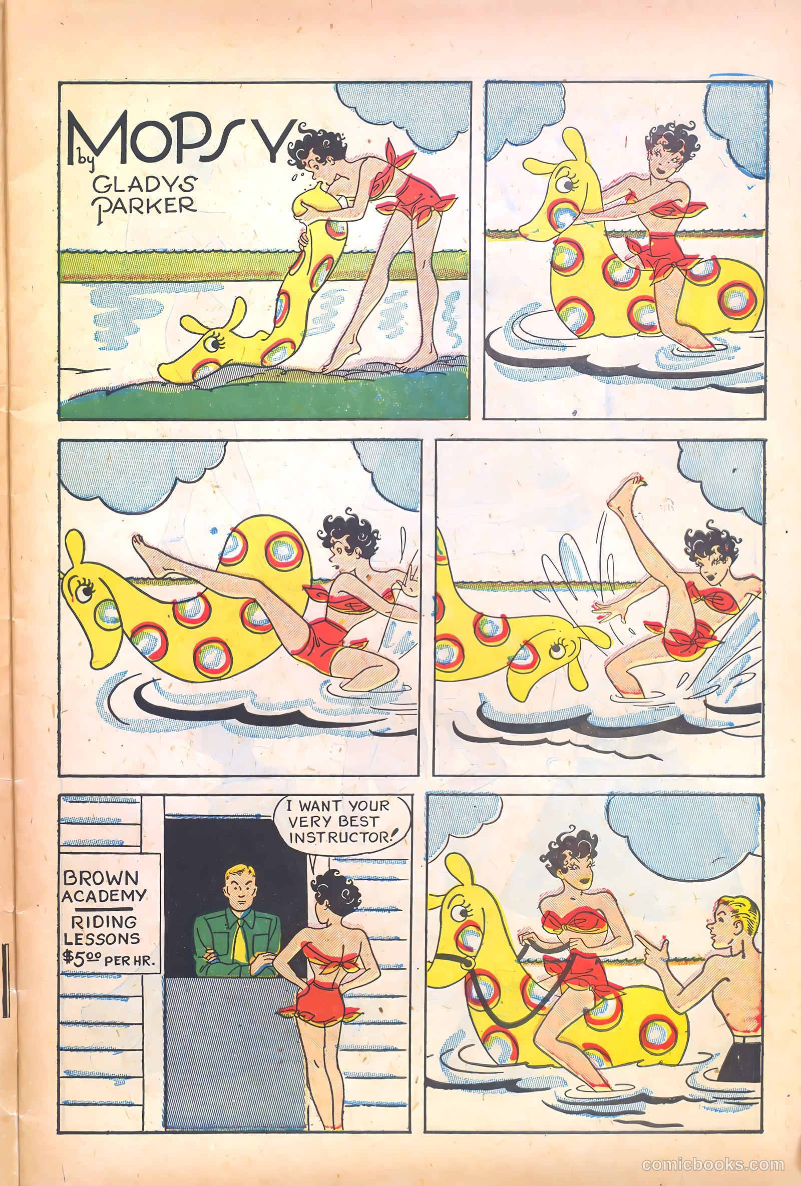 Mopsy #18 (1953) — page 7 of 36